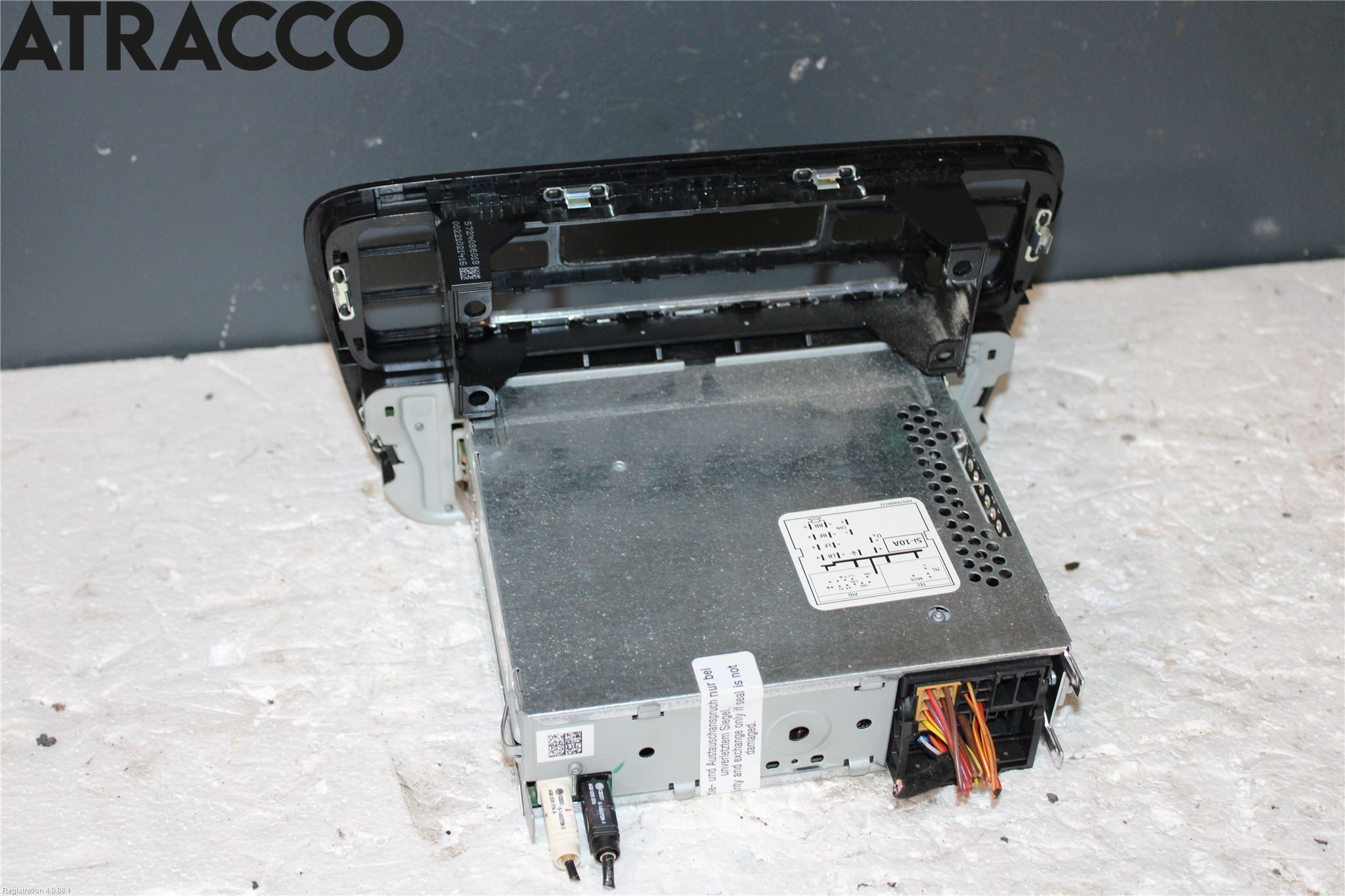 Volkswagen VW UP! / E-UP! Cd Radio - Multimediapanel