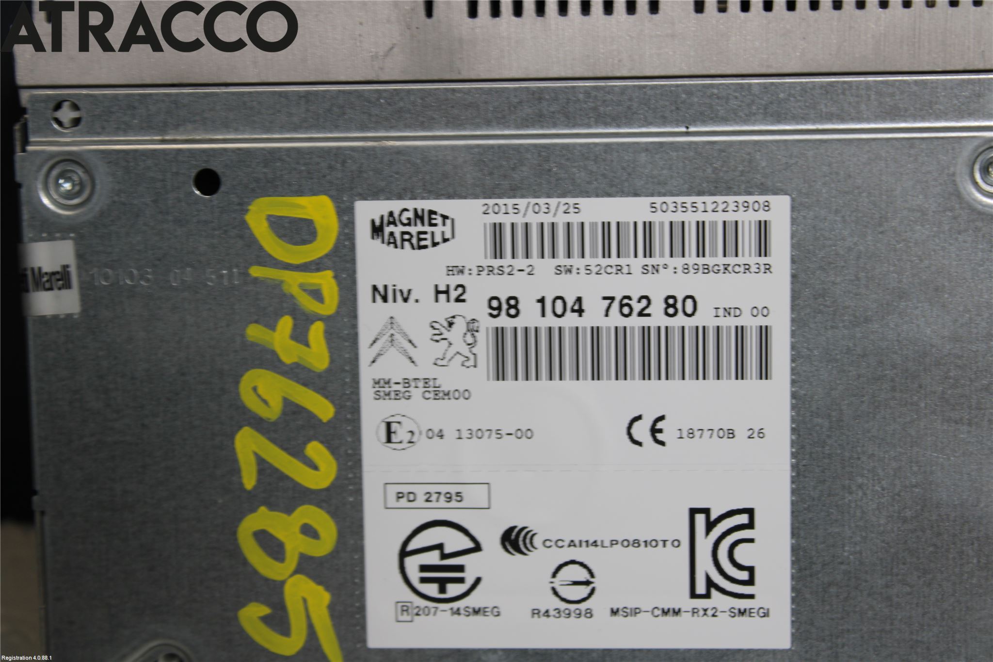 Peugeot 308 14-21 Radio