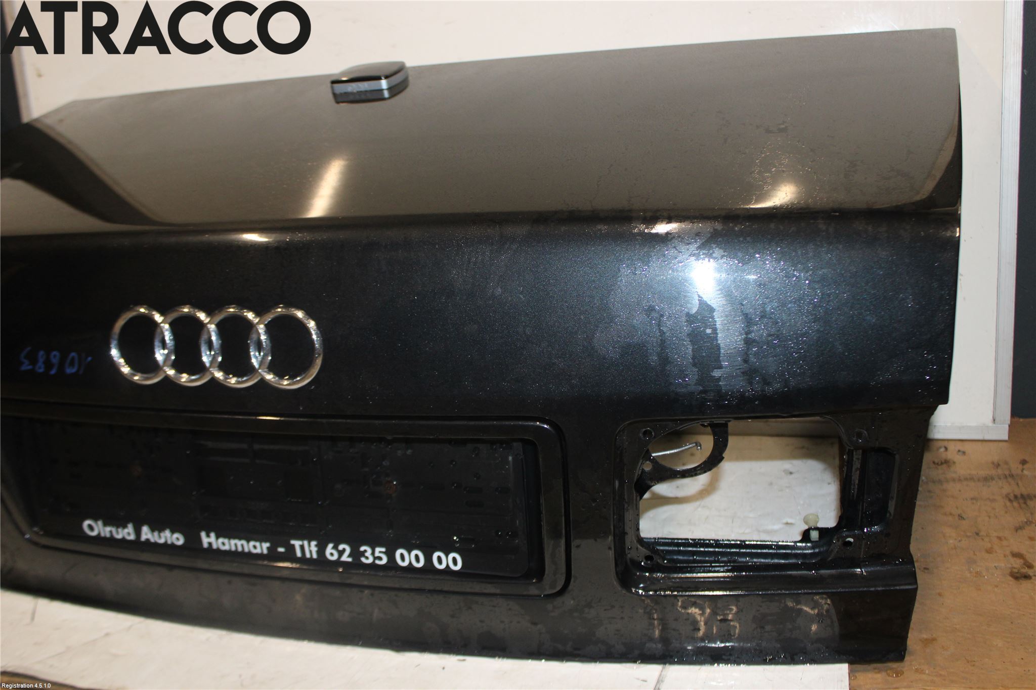 Audi A8/S8 4D 94-02 Baklucka (Ej Med Ruta)