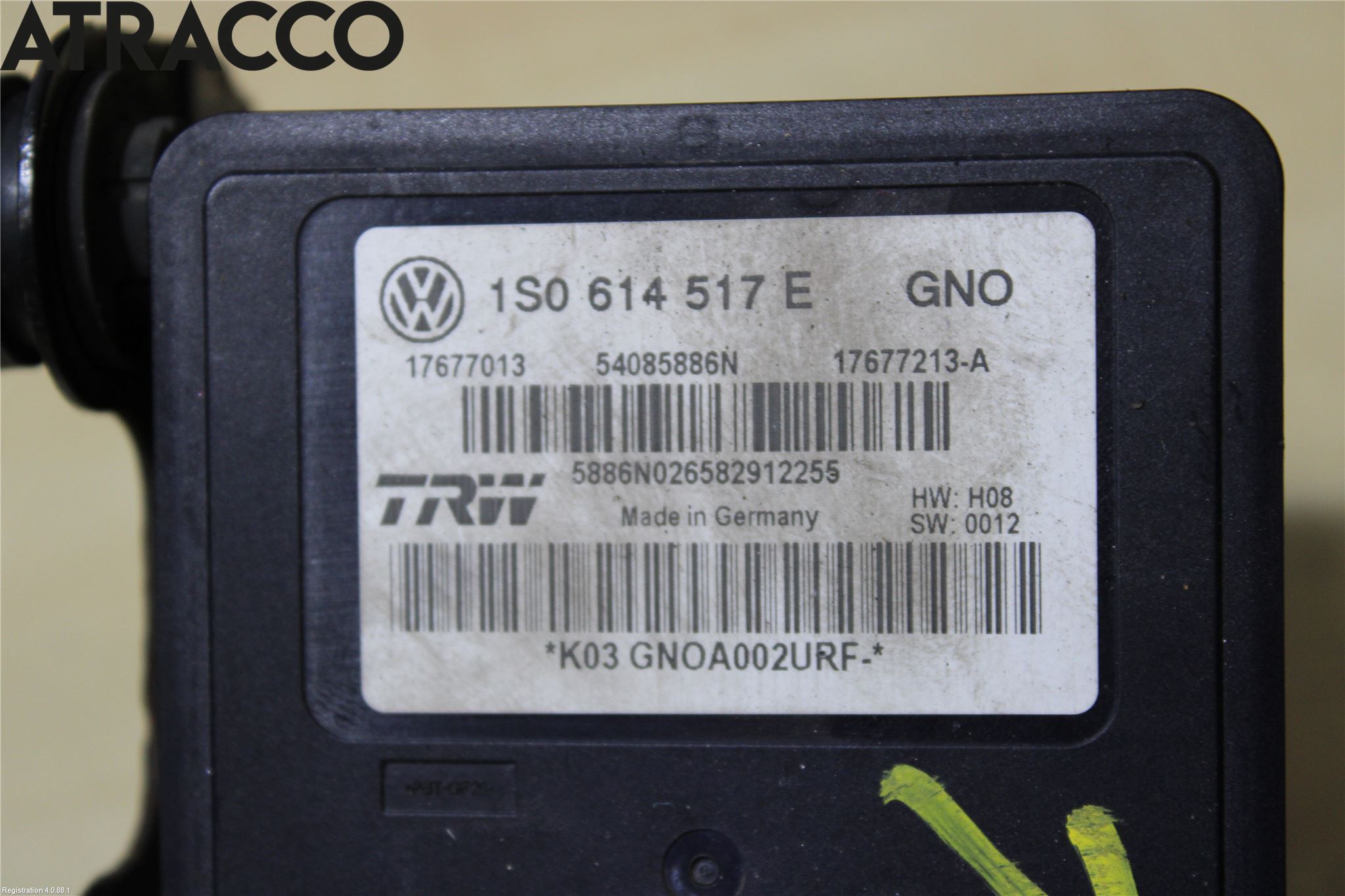 Volkswagen VW UP! / E-UP! Abs Hydraulaggregat