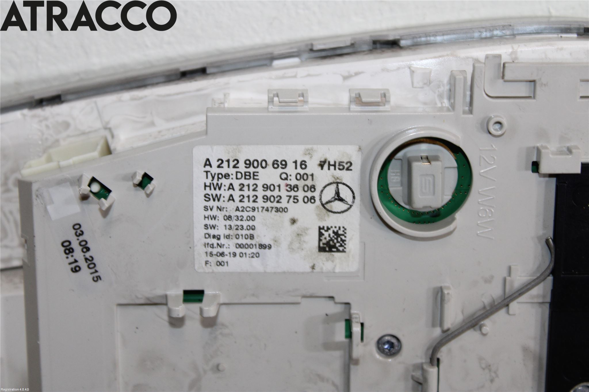 Mercedes-Benz MB E-KLASS (W212) 09-16 Innerbelysning