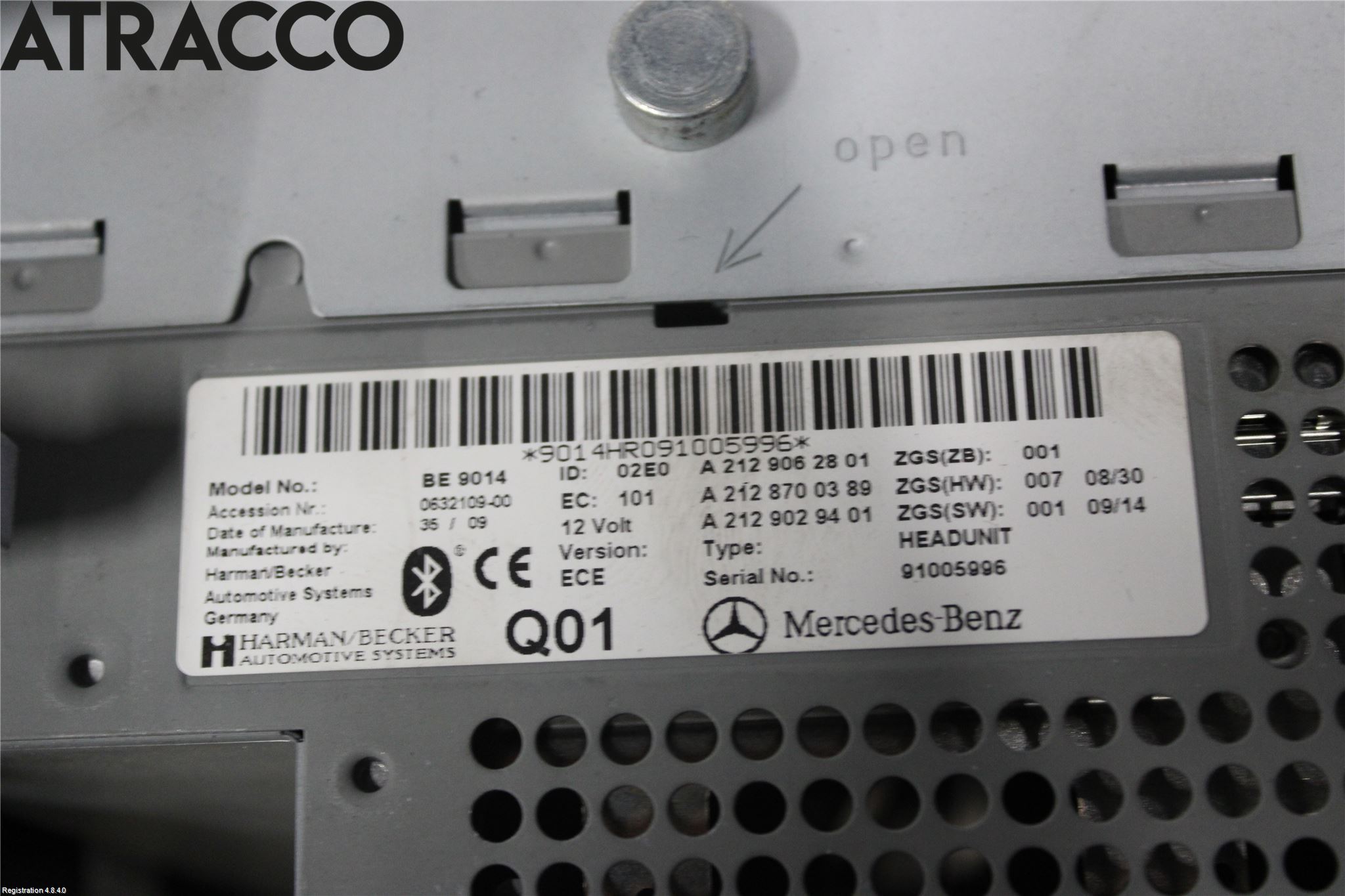 Mercedes-Benz MB E-KLASS (W212) 09-16 Radio