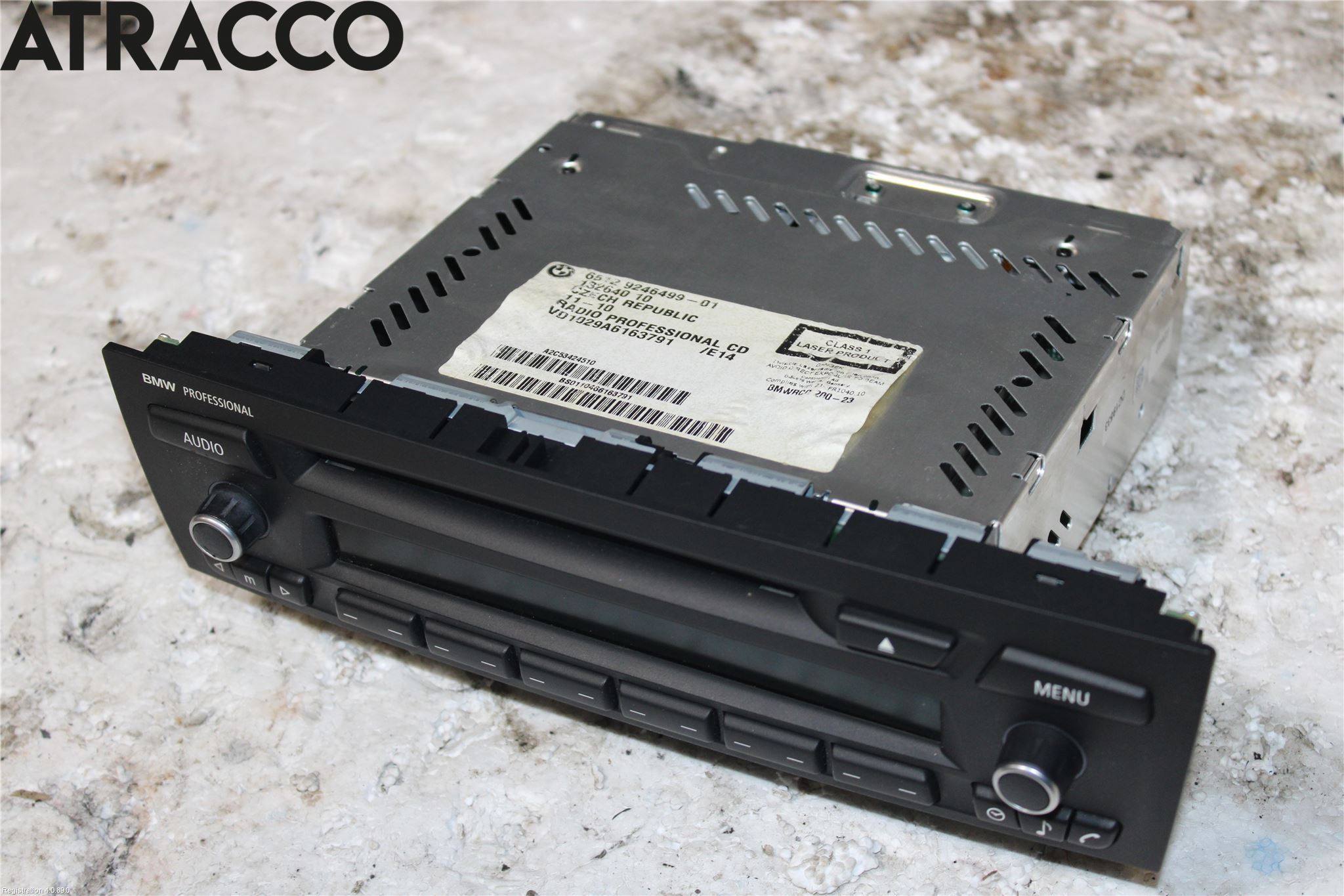 BMW 3 E90/91 SED/TOU 05-12 Cd Radio - Multimediapanel