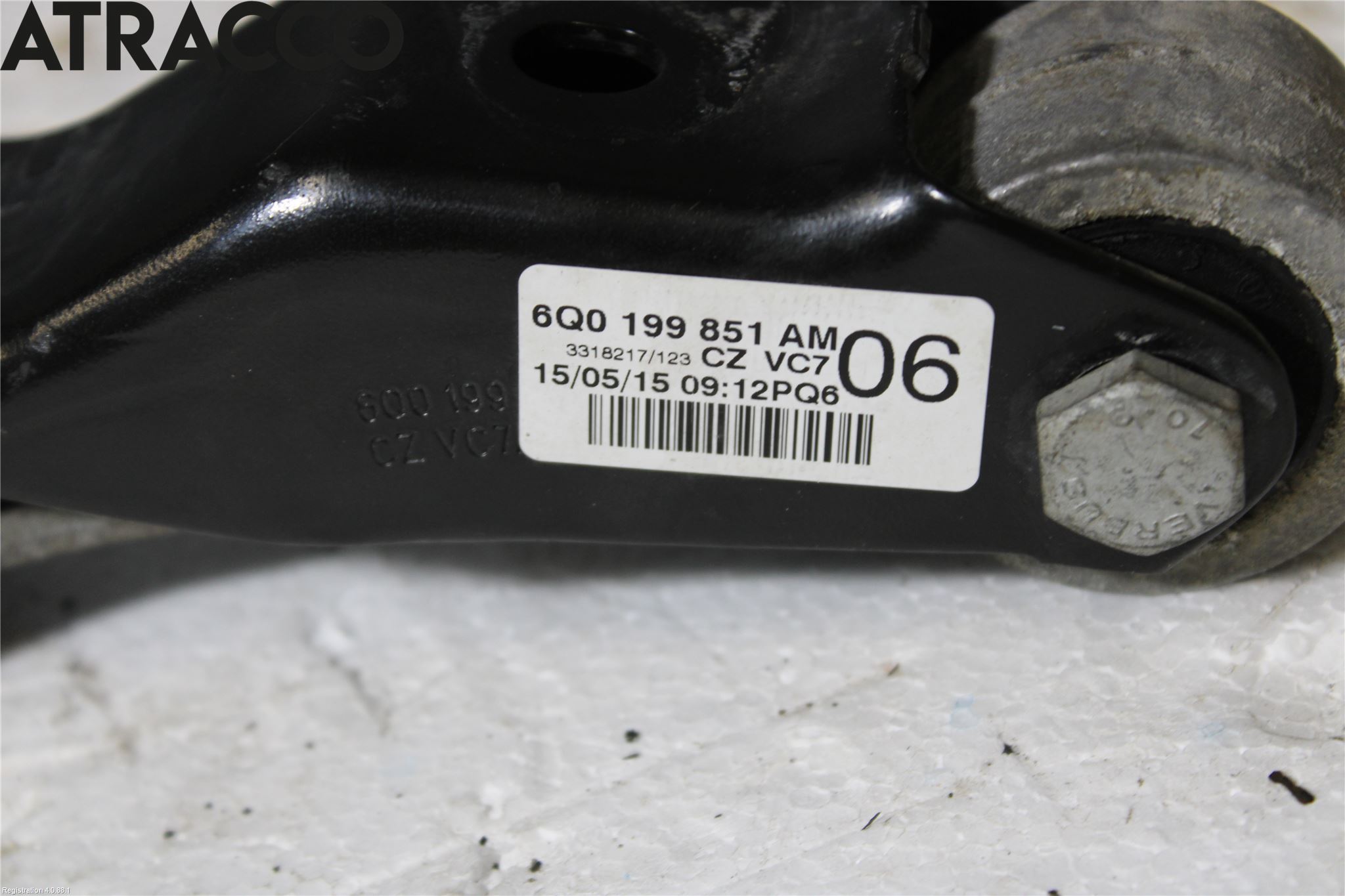 Volkswagen VW POLO 10-17 Växellådsfäste
