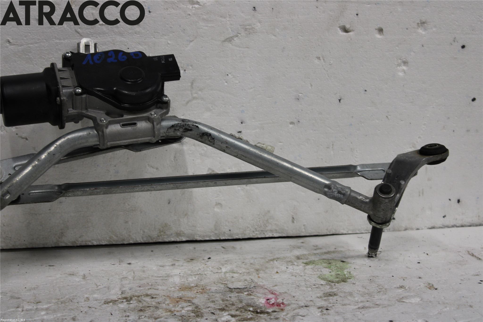 Renault CAPTUR 13-19 Torkarmotor Vindruta
