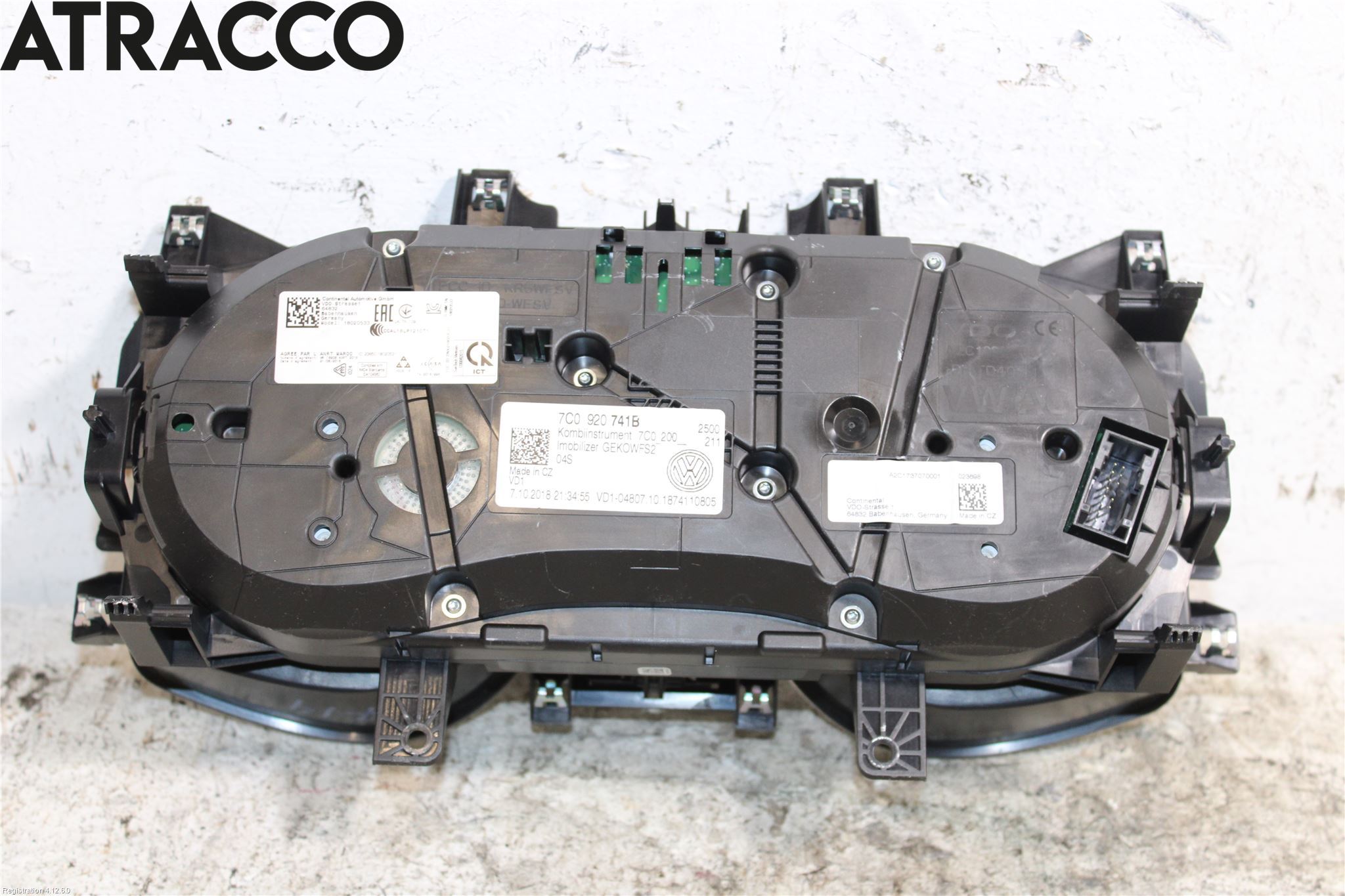 Volkswagen VW CRAFTER II / E-CRAFTER 17- Instrument Komb