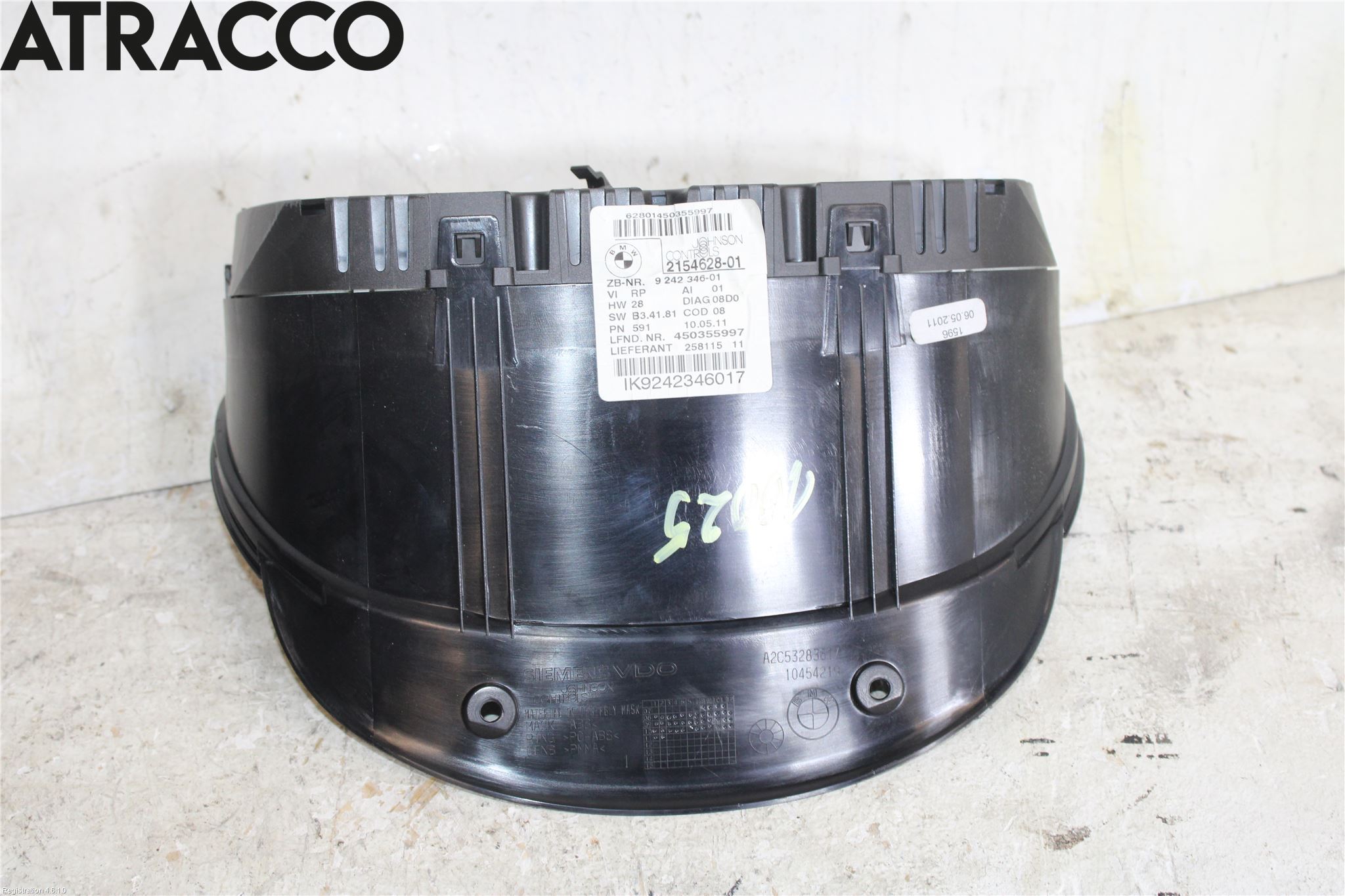 BMW 3 E90/91 SED/TOU 05-12 Instrument Hast