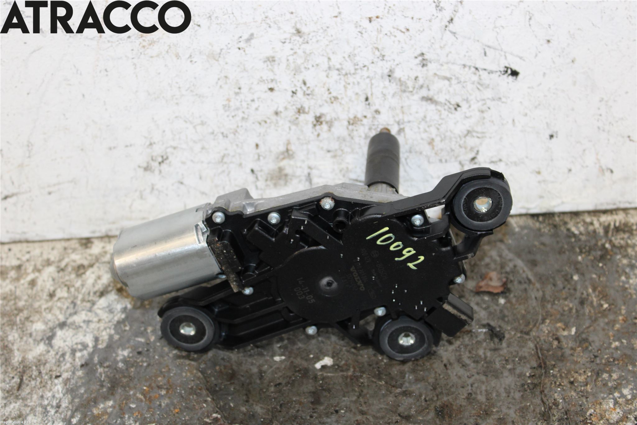 Volvo V60 14-18 Torkarmotor Baklucka