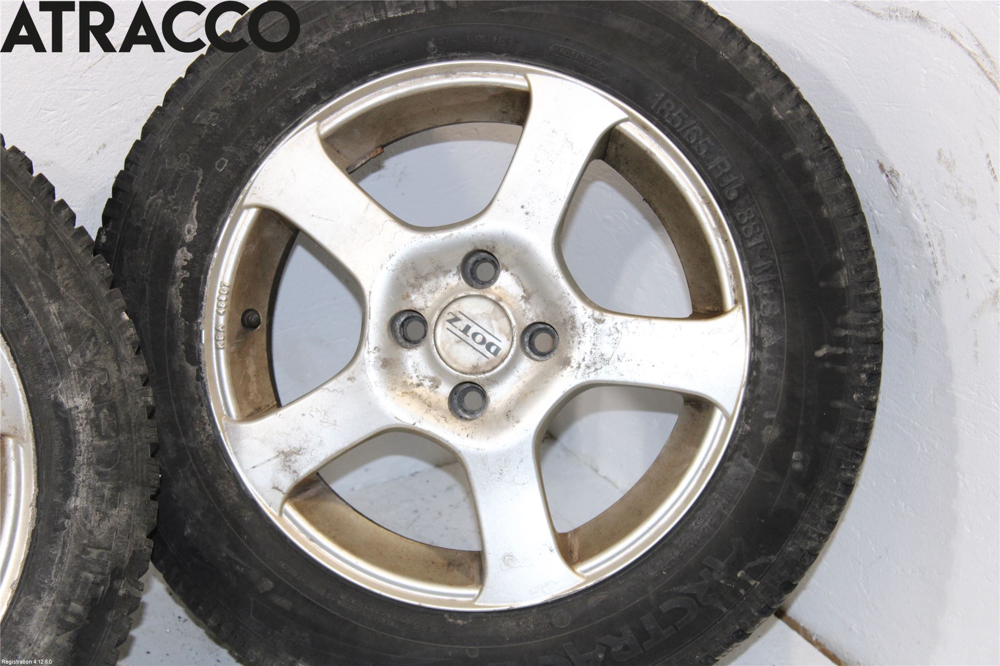 Nissan QASHQAI   07-10 Vinterdäck Alumfälg 4St