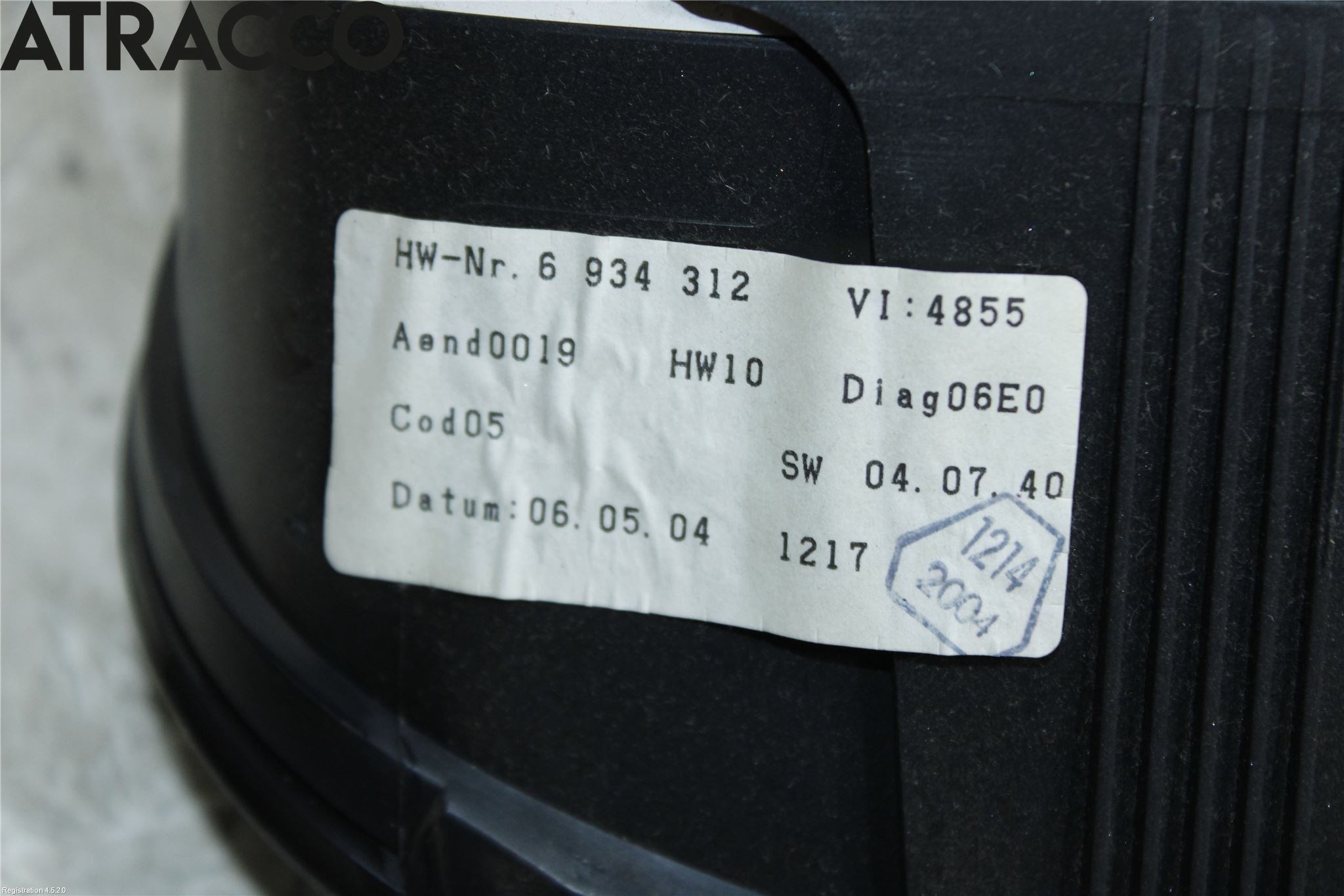 BMW 5 E60/61 Sed/Tou 02-10 Instrument Komb
