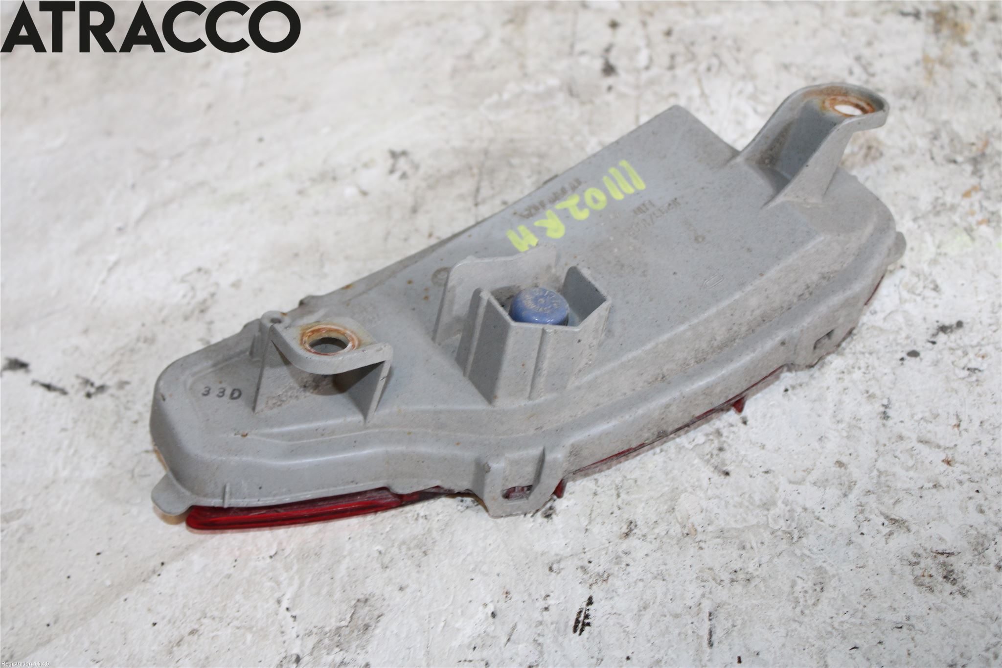 Toyota YARIS XP130 12-14 Backlampa