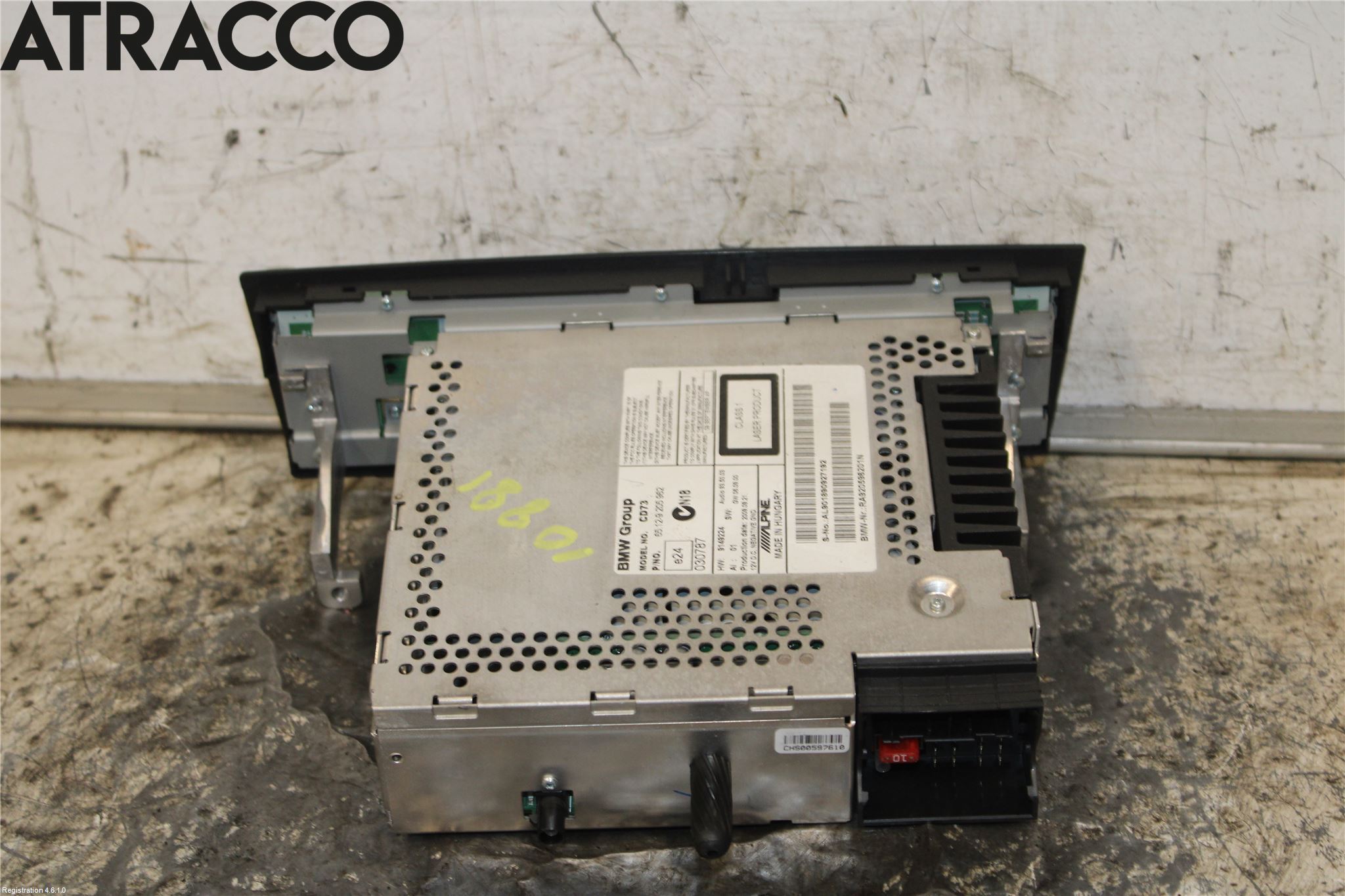 BMW 3 E90/91 SED/TOU 05-12 Cd Radio - Multimediapanel