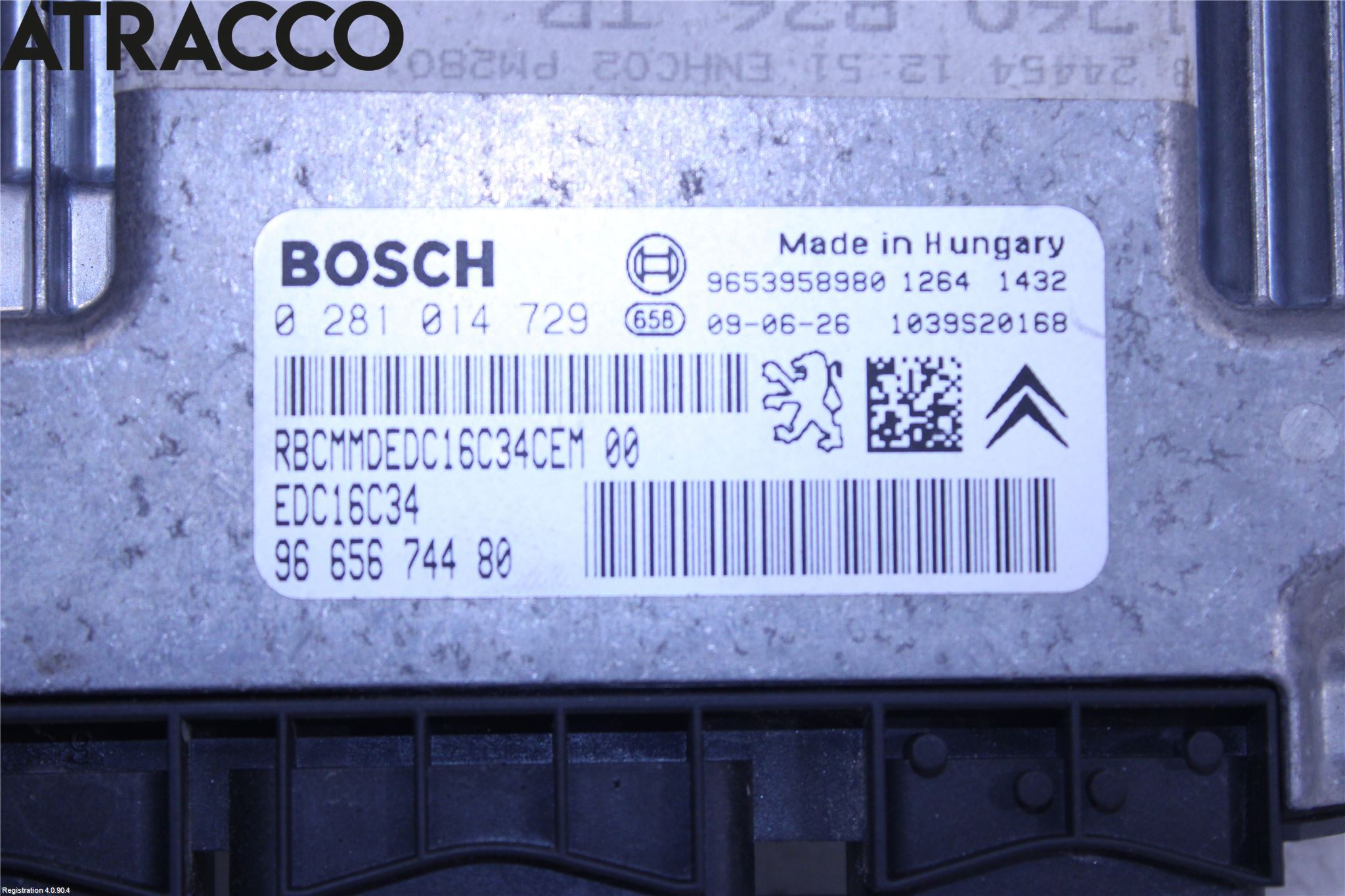 Peugeot 3008 09-16 Styrenhet Insprut Bensin