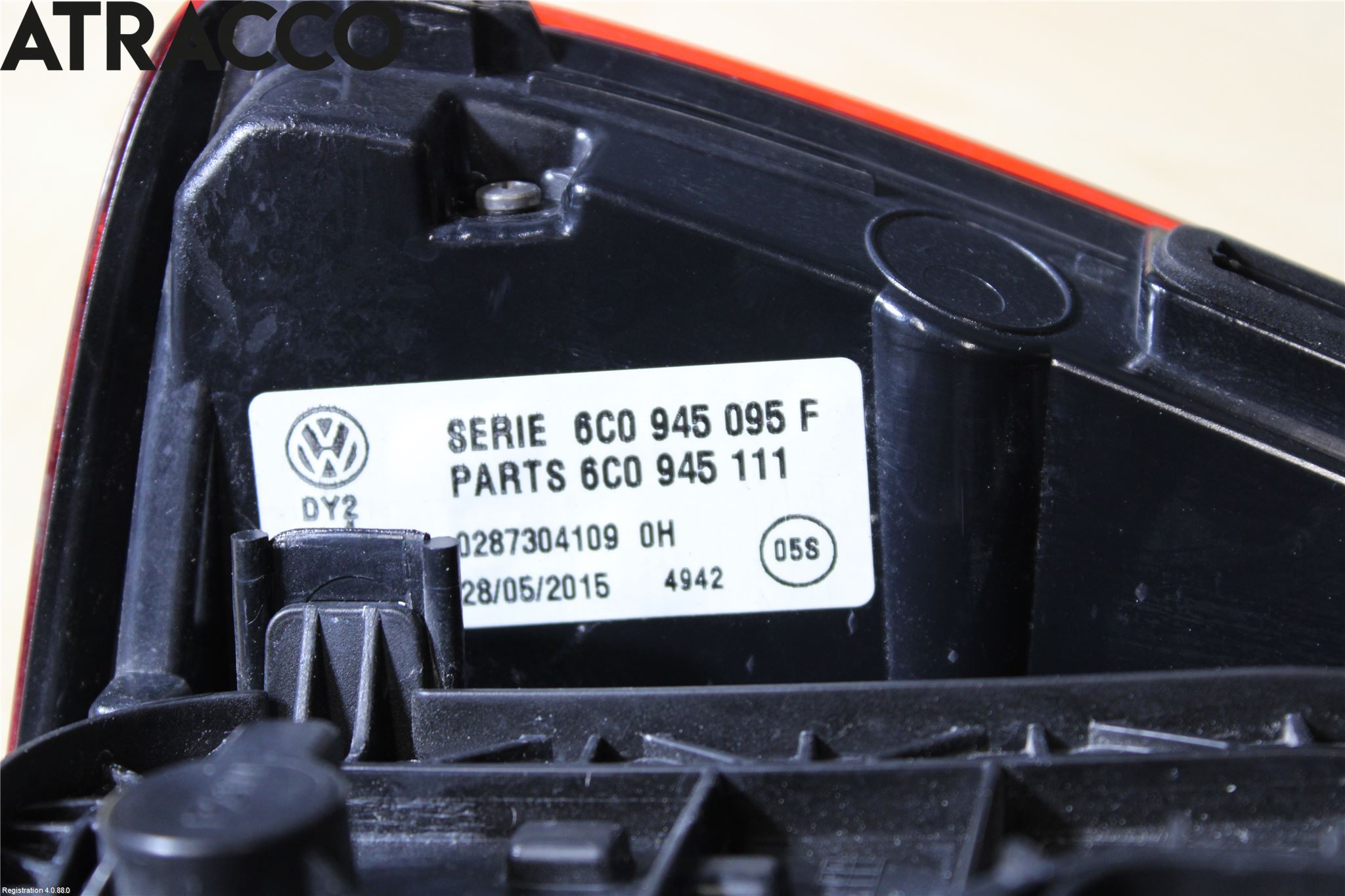 Volkswagen VW POLO 10-17 Bakljus Vänster