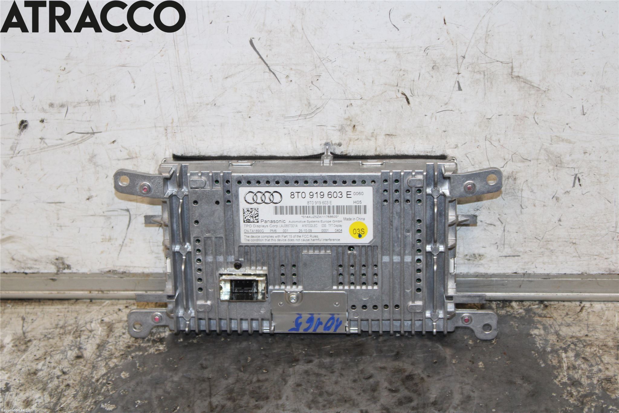 Audi A4/S4 08-11 Multifunktionsdisplay