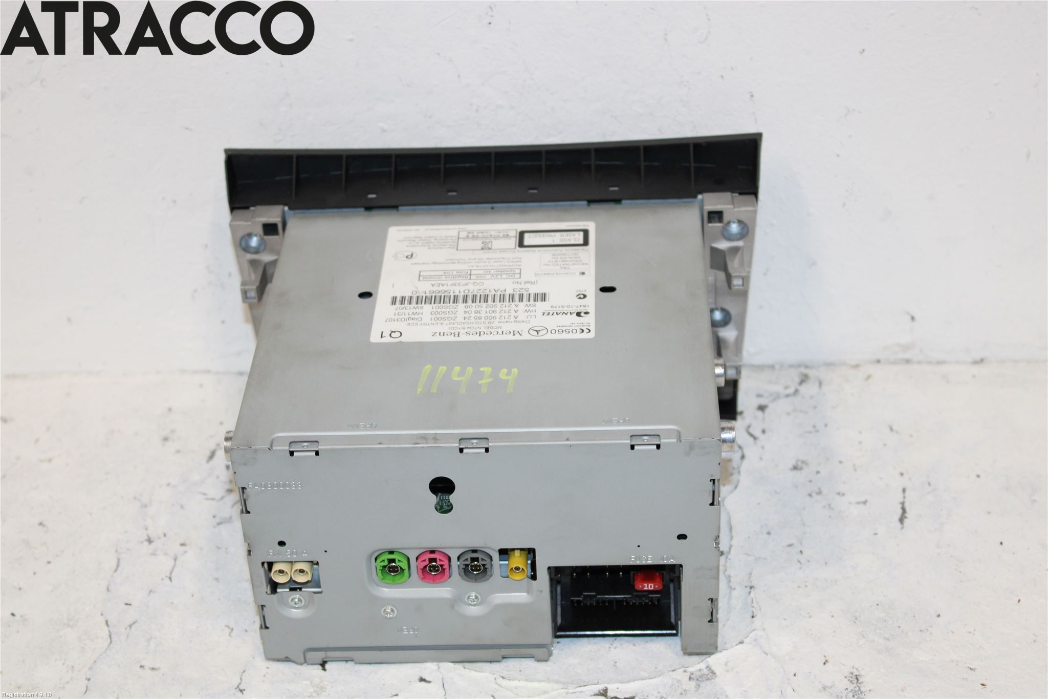 Mercedes-Benz MB E-KLASS (W212) 09-16 Cd Radio - Multimediapanel