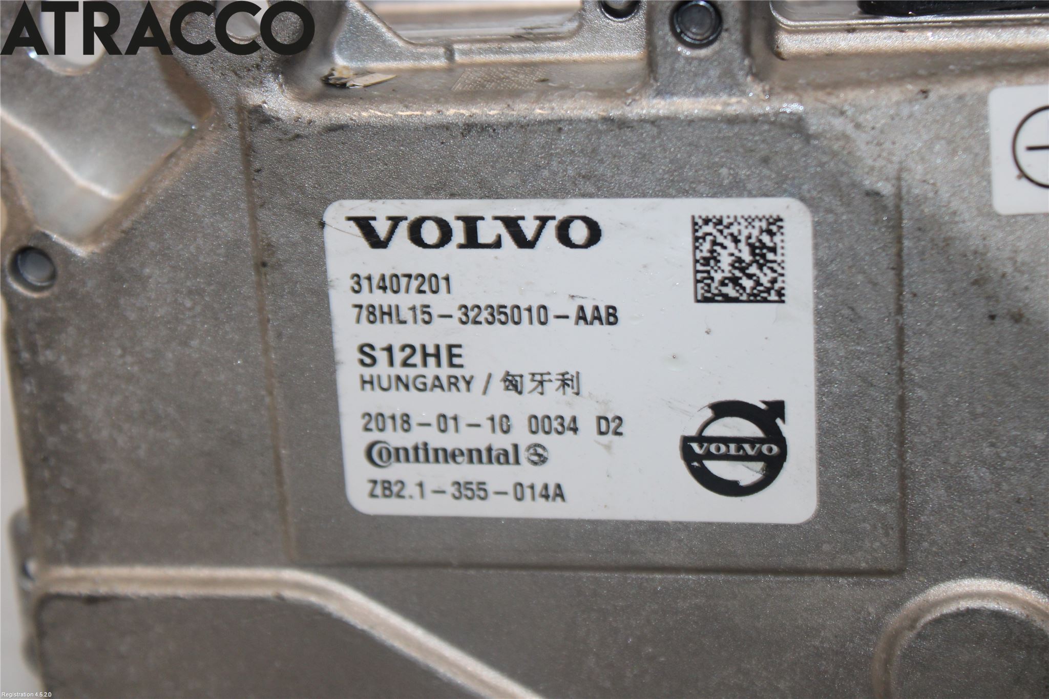 Volvo V60 14-18 Dc-Cd Omvandlare Hybrid