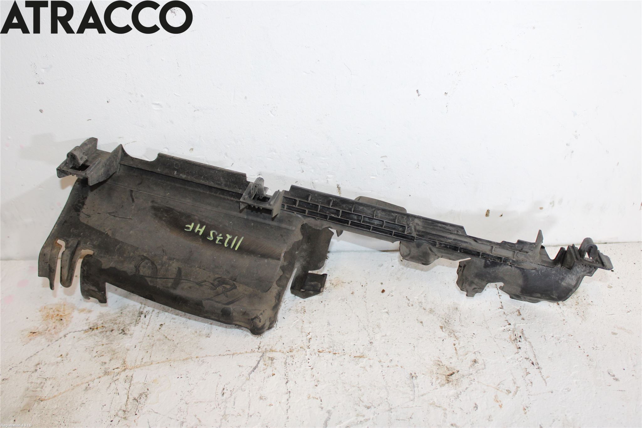 Volkswagen VW GOLF / E-GOLF VII 13-20 Deflektor Plåt-Plast Kylning