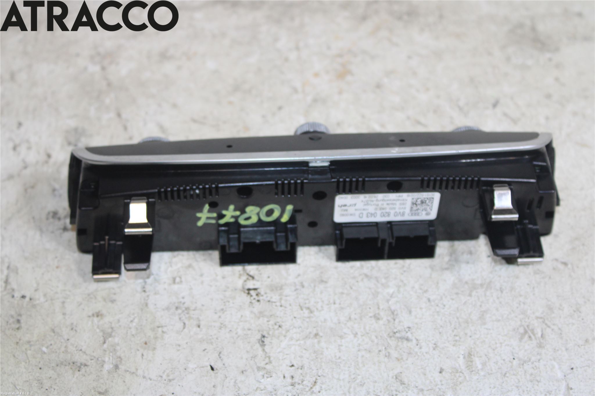Audi A3/S3 8V 13-20 Ac Styrenhet Ac Manöveren