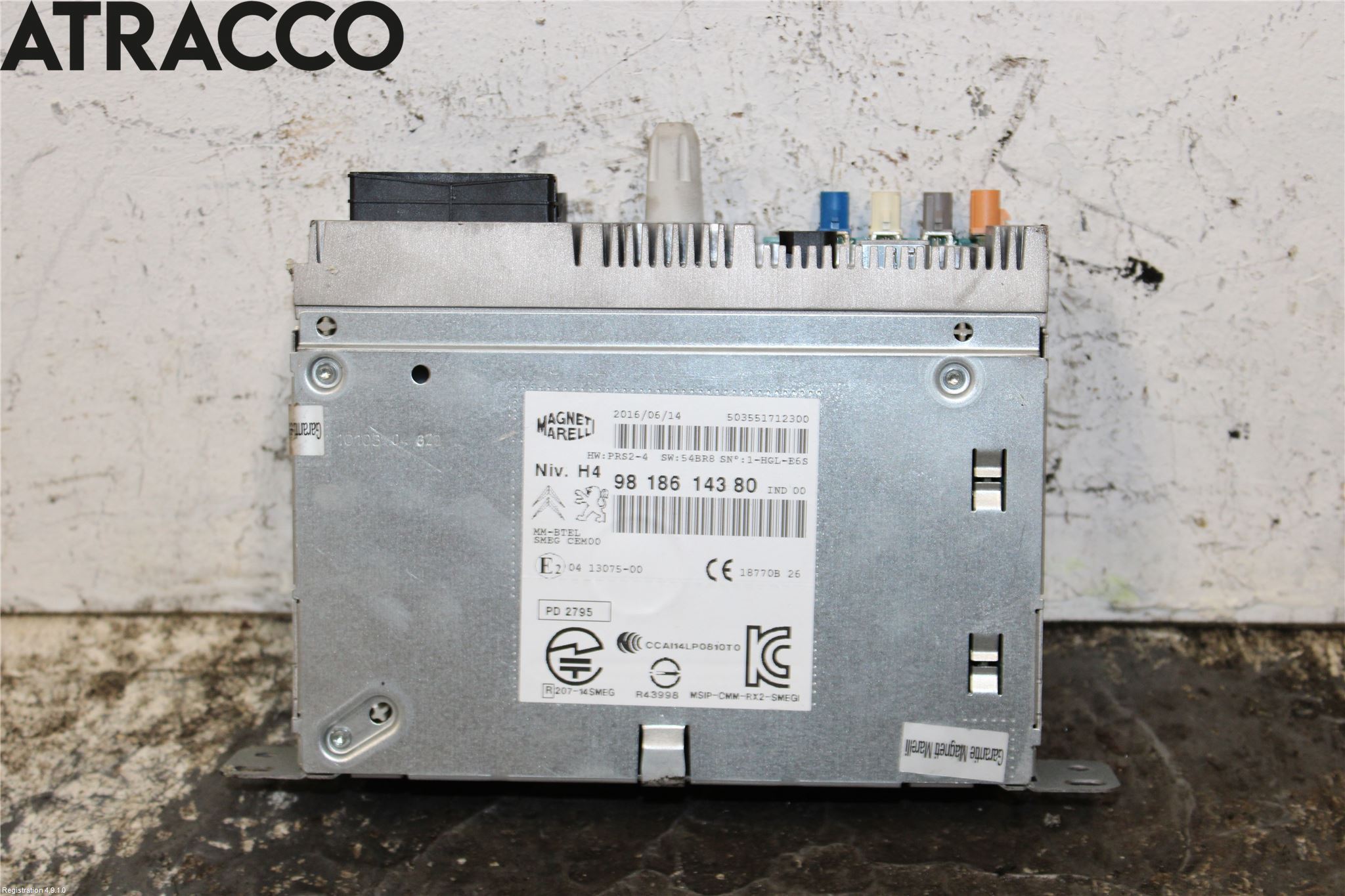 Peugeot 308 14-21 Cd Radio - Multimediapanel