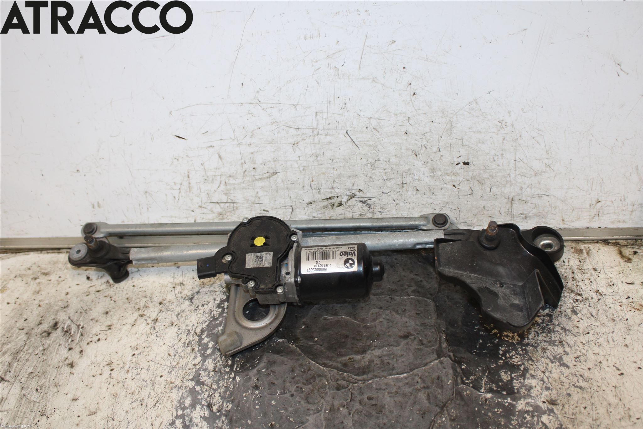 BMW 3 F30/F31/F80 12-19 Torkarmotor Vindruta