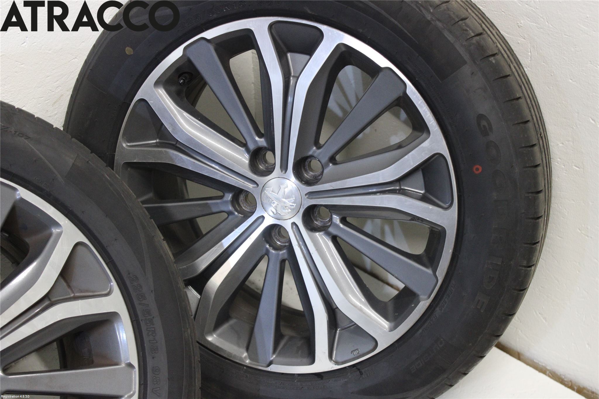 Peugeot 4008 Sommardäck Alumfälg 4St