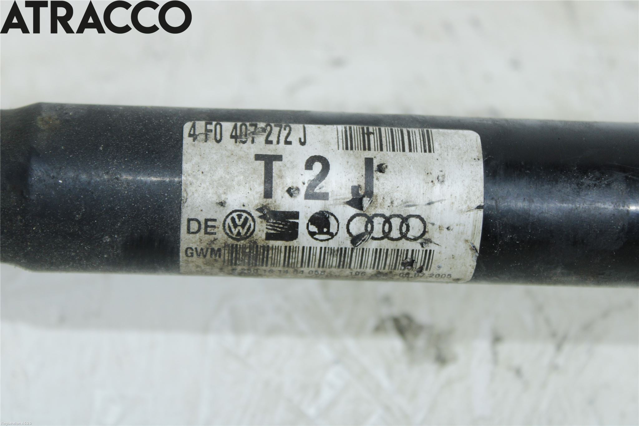 Audi A6/S6     05-11 Drivaxel Fram Höger