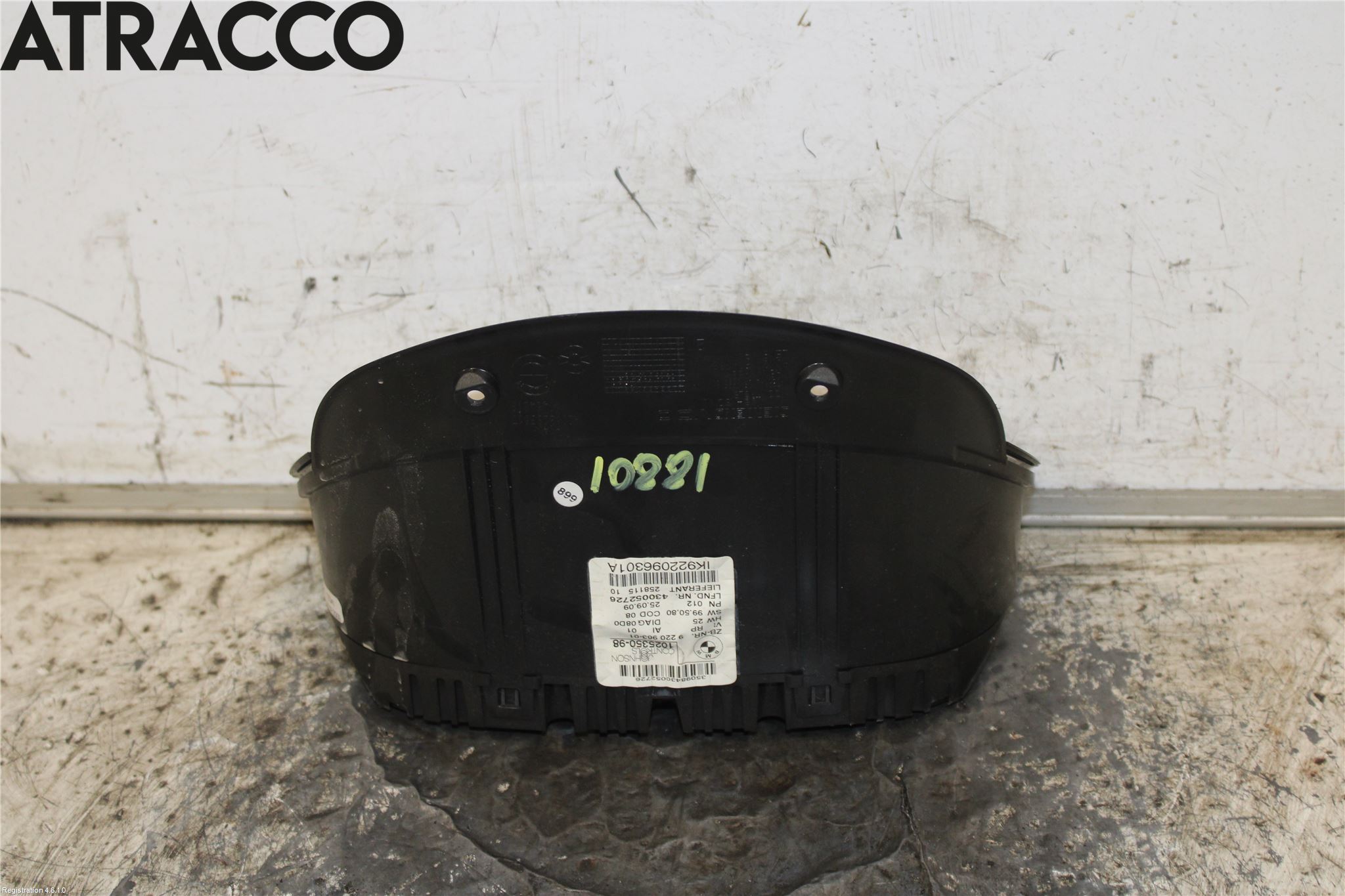 BMW 3 E90/91 SED/TOU 05-12 Instrument Komb