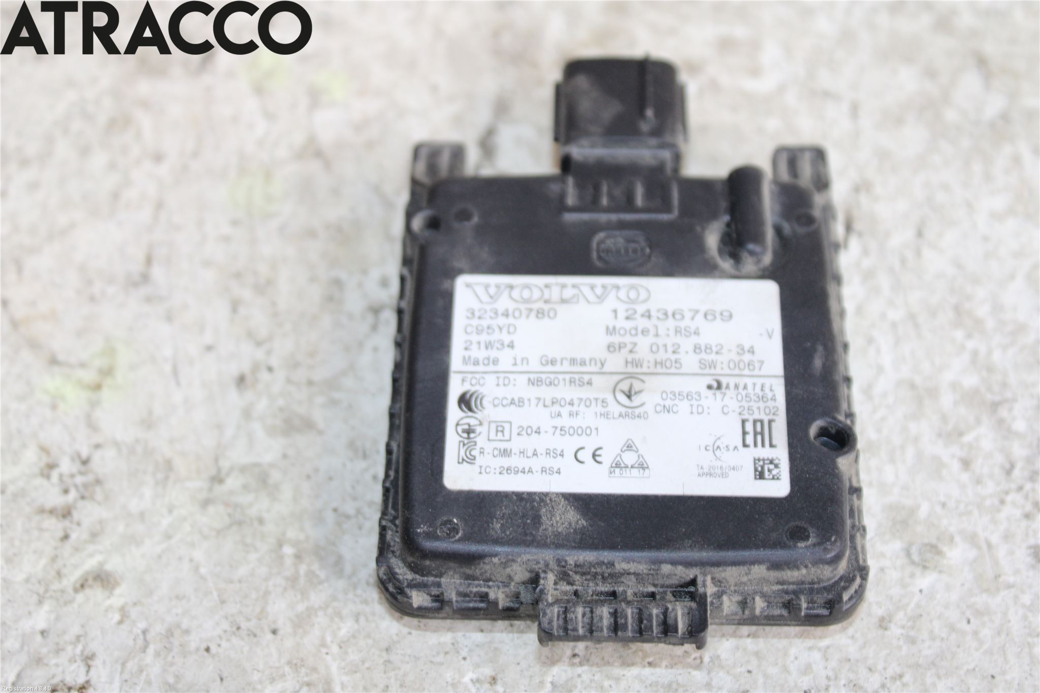 Volvo XC40/RECHARGE 18- Sensor Övrigt