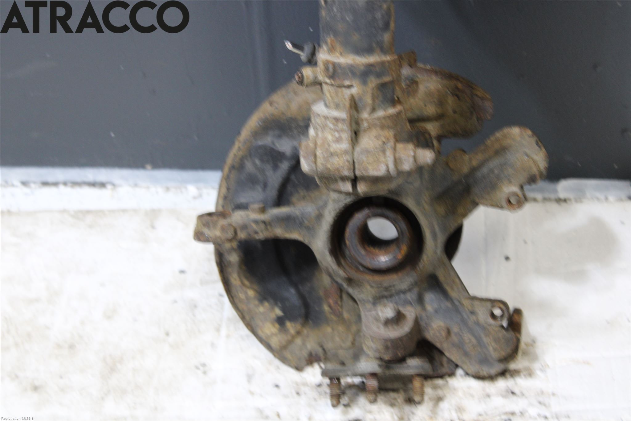 Volkswagen VW POLO 10-17 Fjäderben Fram Vänster