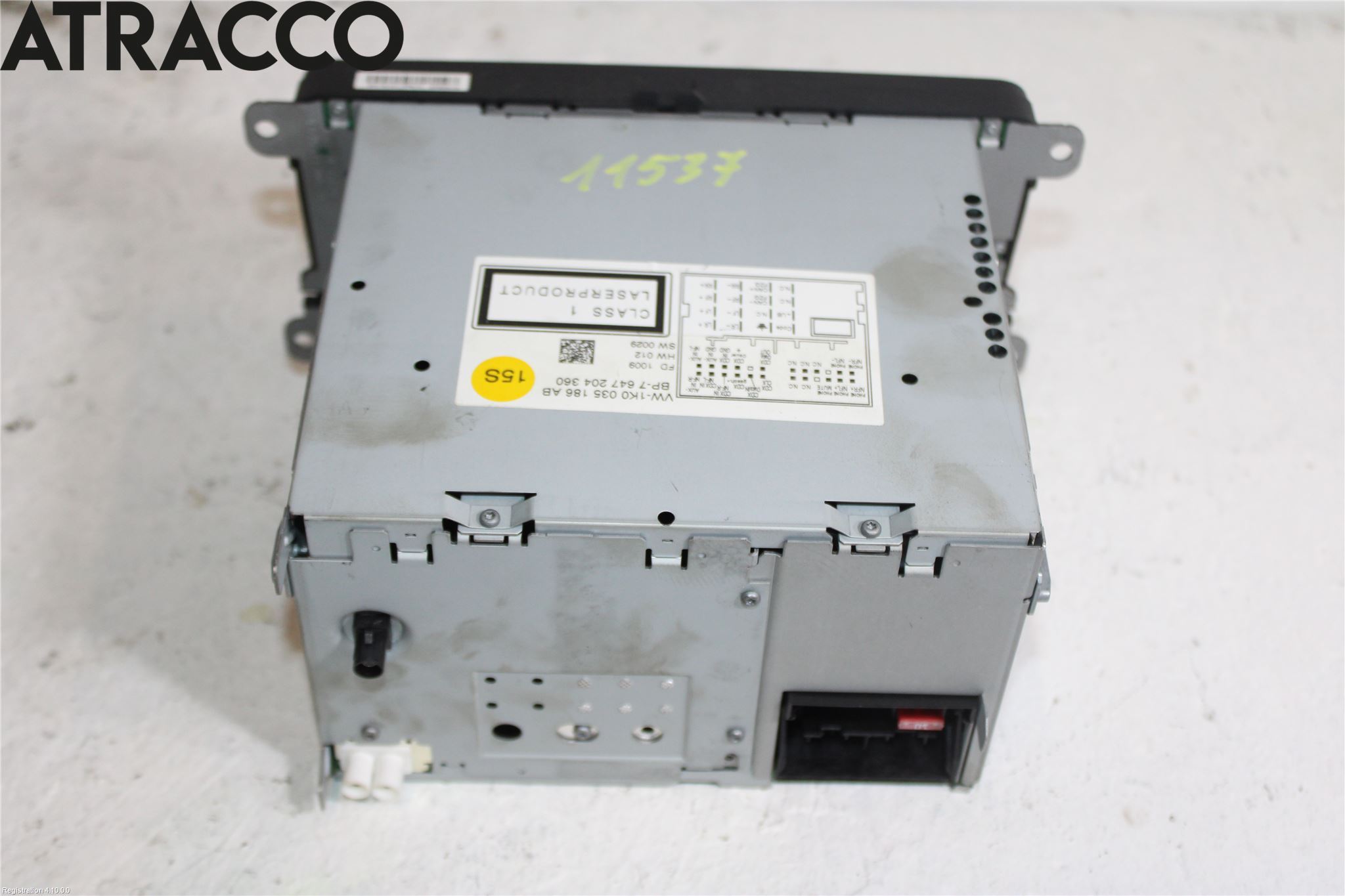 Volkswagen VW GOLF VI 09-13 Cd Radio - Multimediapanel