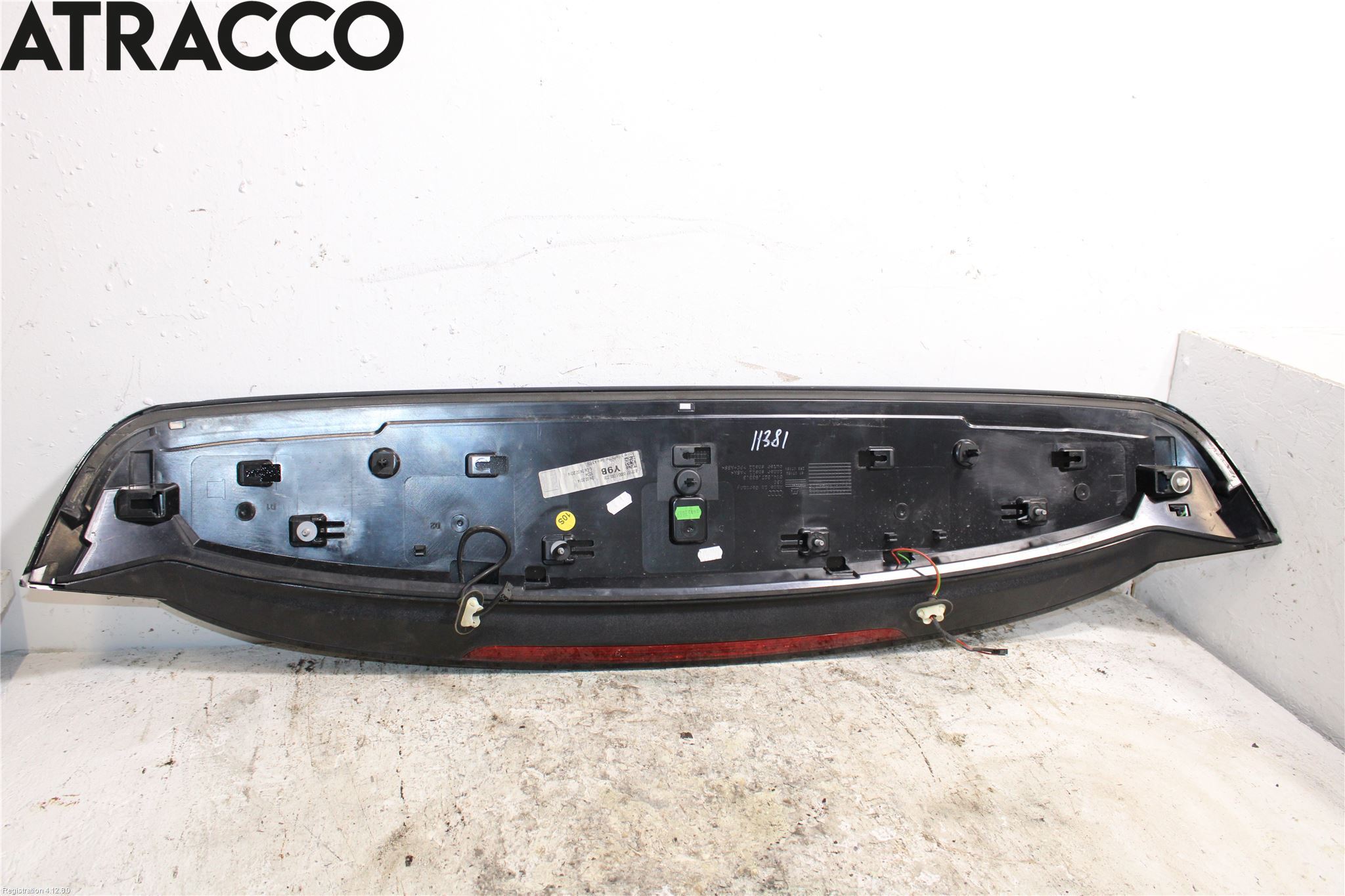 Audi A3/S3 05-13 Spoiler Baklucka