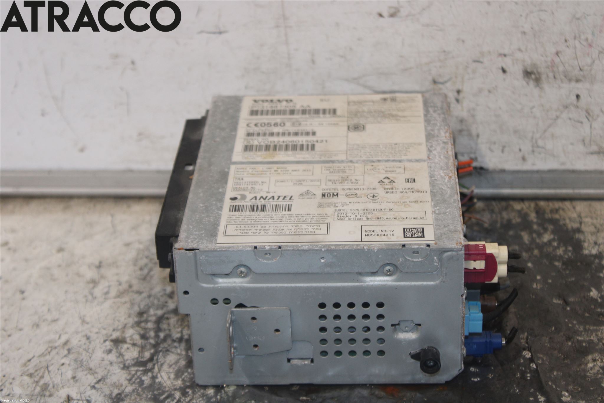 Volvo V40 12-19 Cd Radio - Multimediapanel