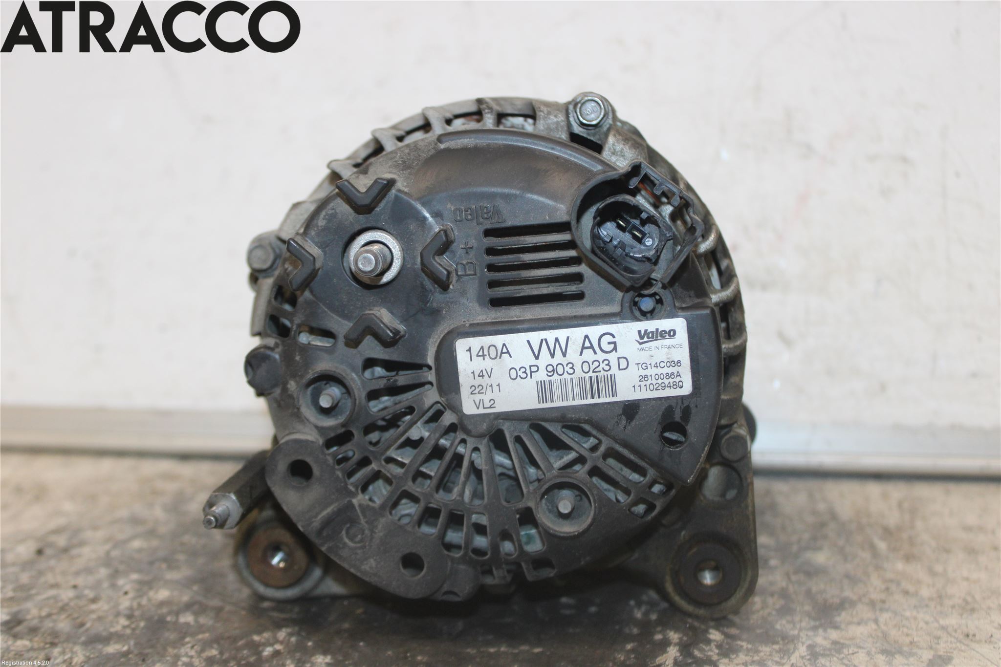 Volkswagen VW POLO 10-17 Generator
