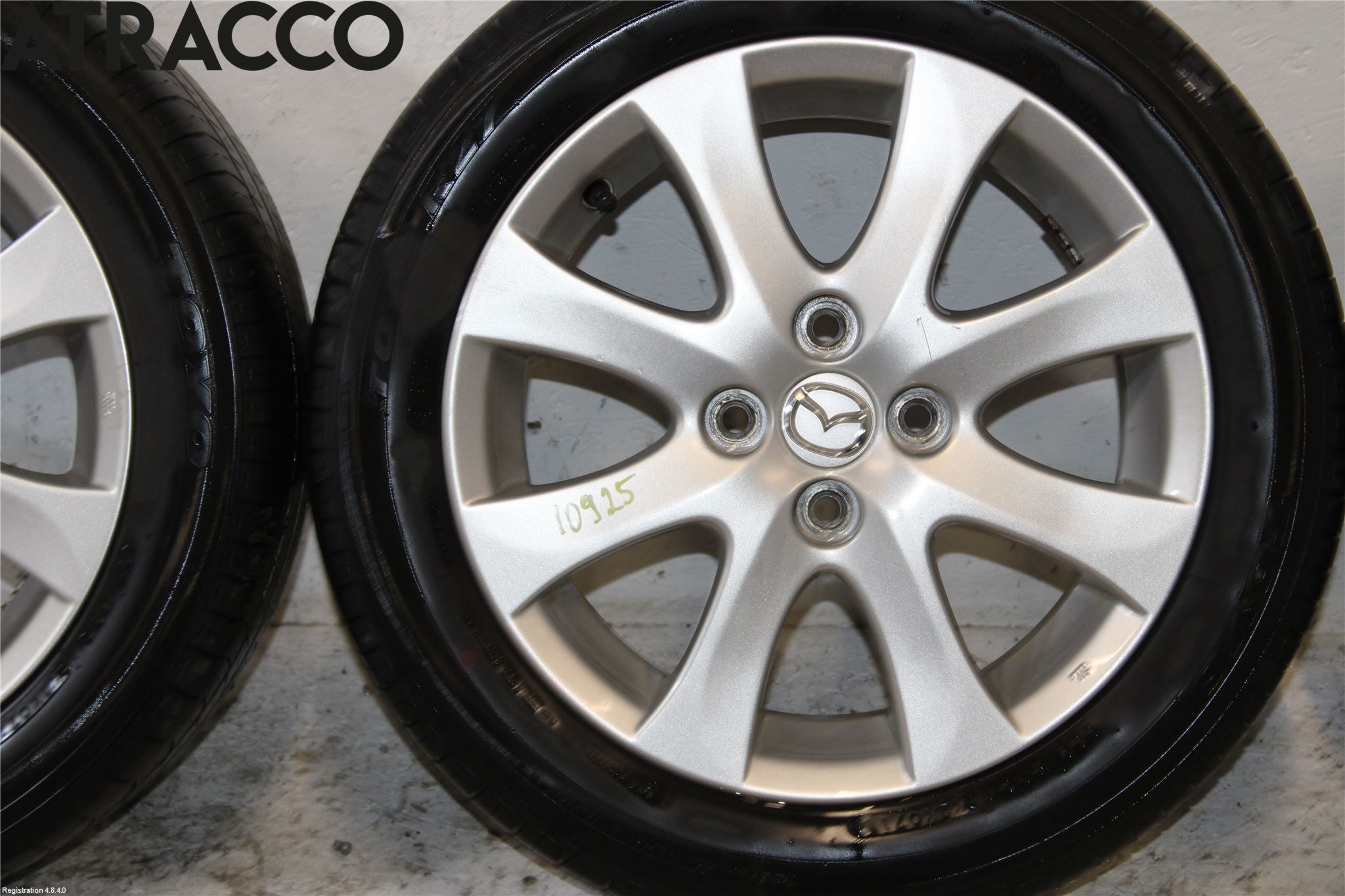 Mazda 2 (DE) 08-15 Sommardäck Plåtfälg 4St