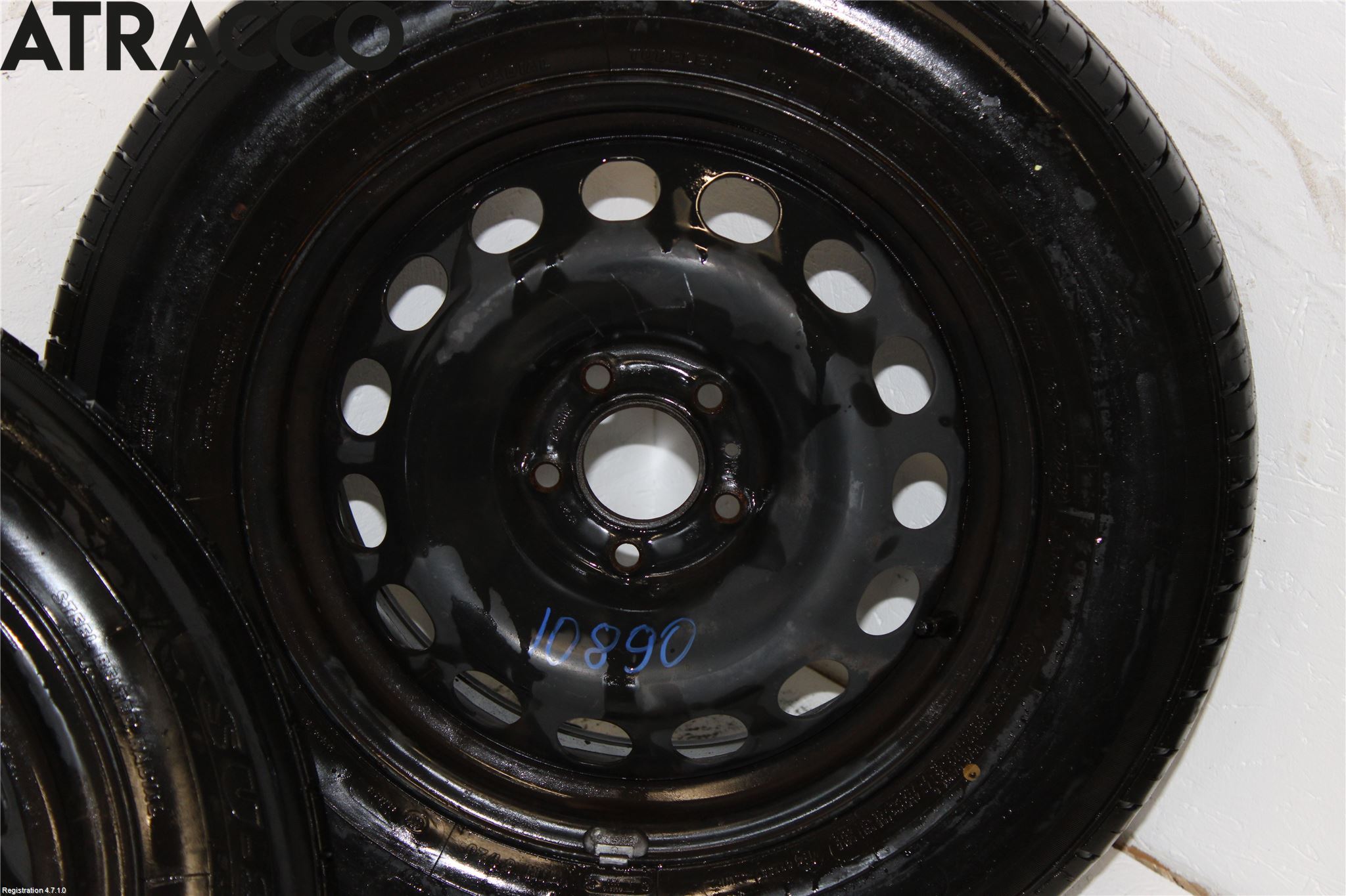 Volkswagen VW GOLF / E-GOLF VII 13-20 Vinterdäck Plåtfälg 4St
