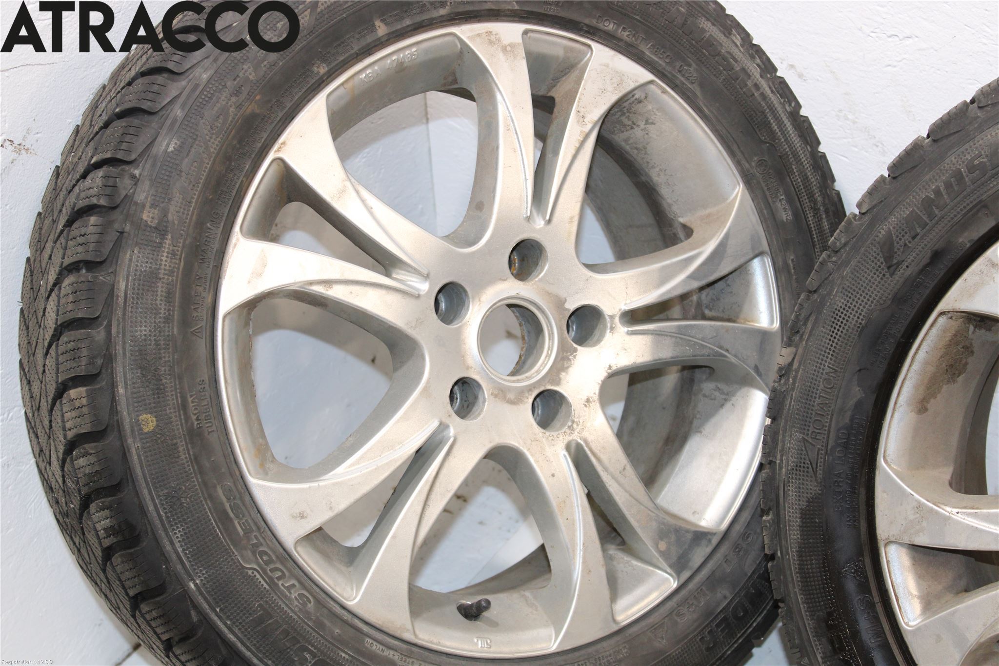 Opel INSIGNIA 09-16 Vinterdäck Alumfälg 4St