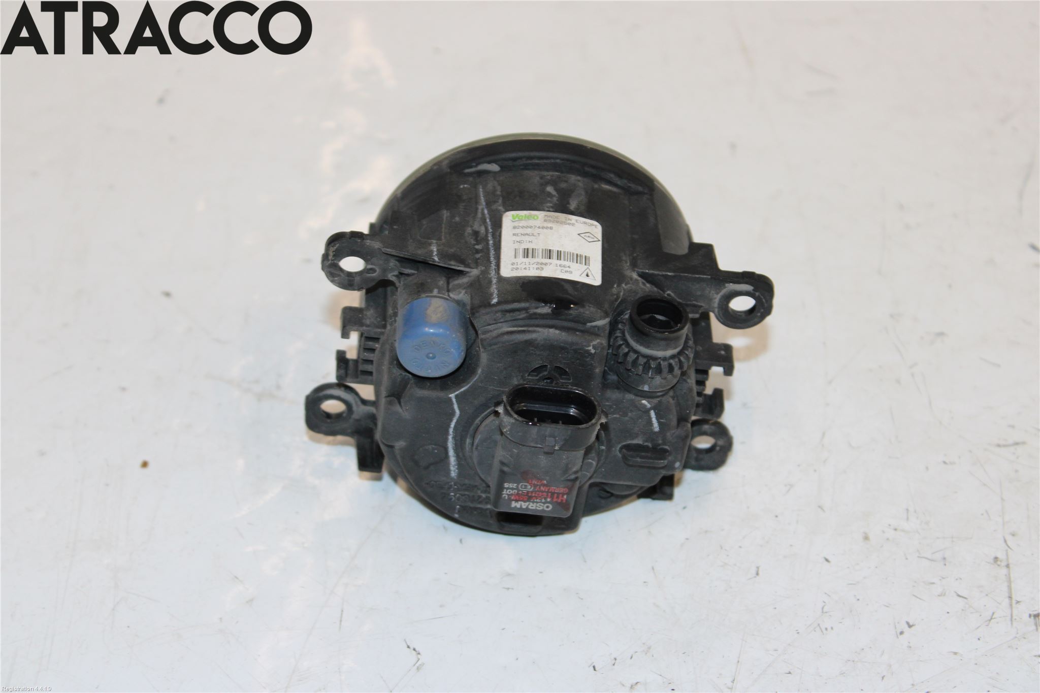 Renault LAGUNA III 08-10 Dimljus-Varselljus Fram
