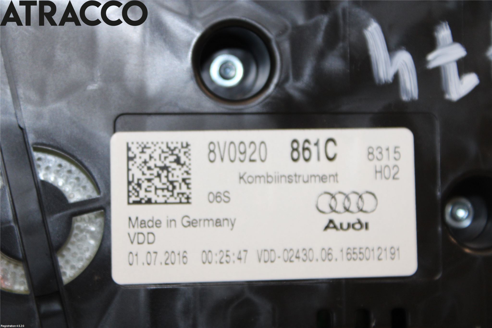 Audi A3/S3 8V 13-20 Instrument Komb