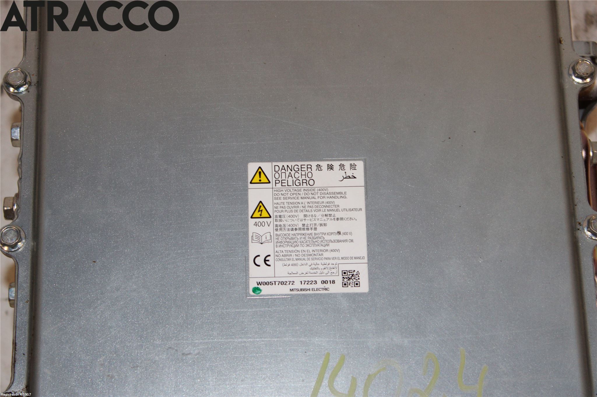 Mitsubishi OUTLANDER 13-21 Batteriladdare Högspänning