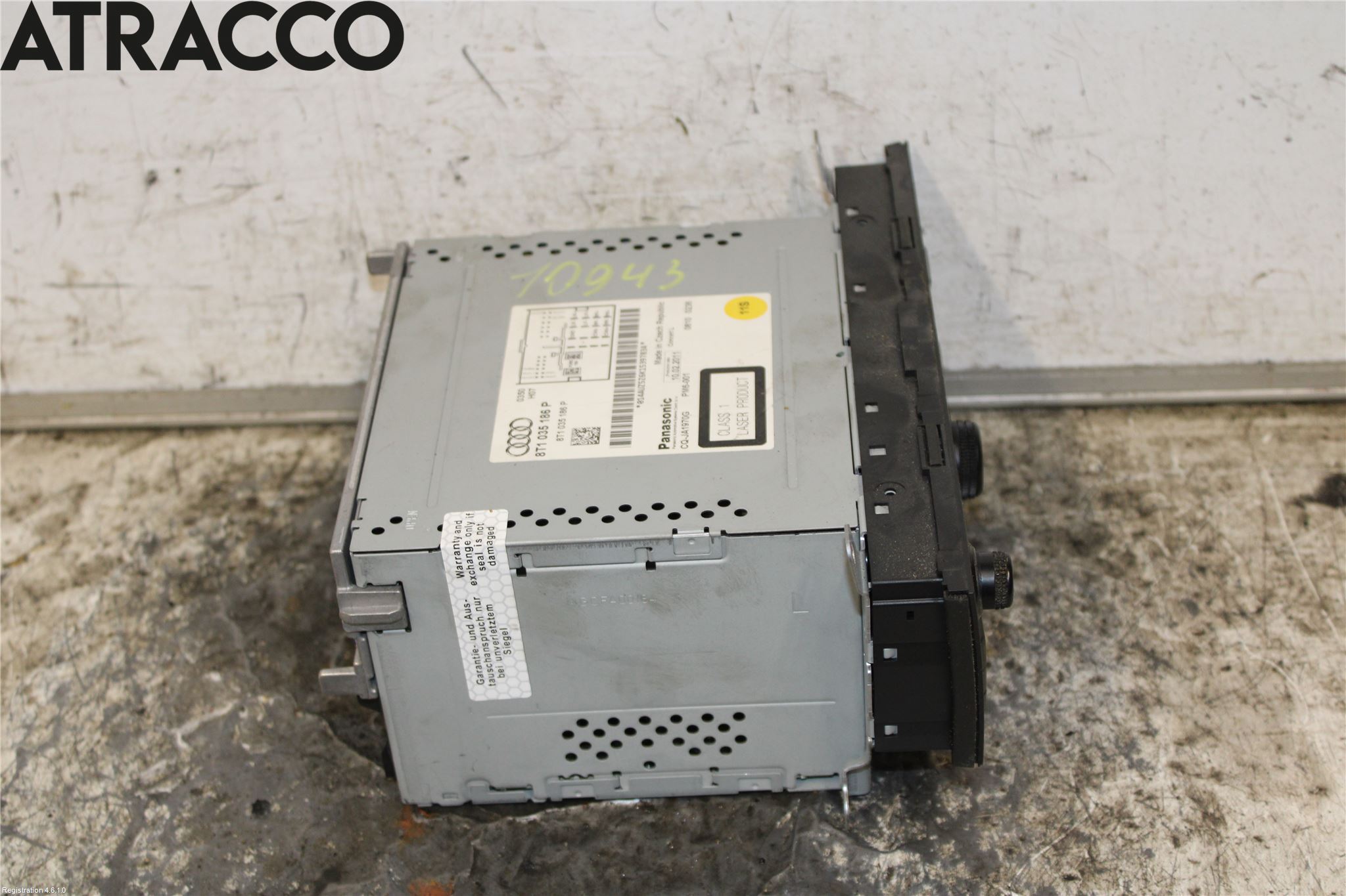 Audi A4/S4 08-11 Cd Radio - Multimediapanel