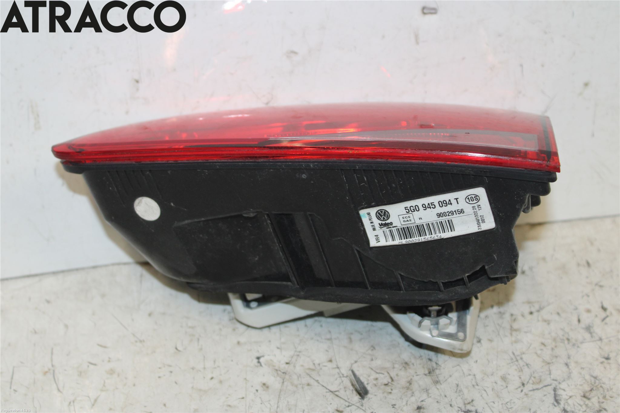 Volkswagen VW GOLF / E-GOLF VII 13-20 Bakljus Lucka Hö