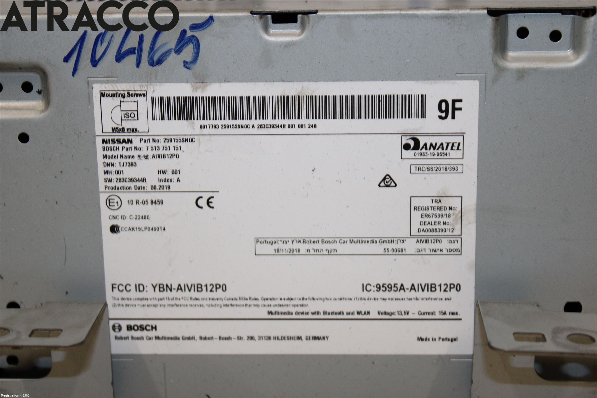 Nissan LEAF 18- Radio