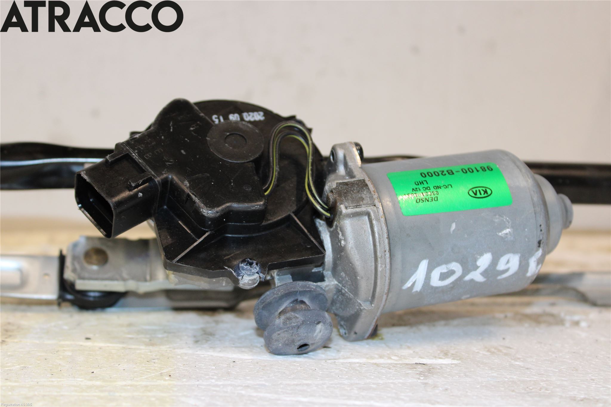 Kia SOUL 09- Torkarmotor Vindruta
