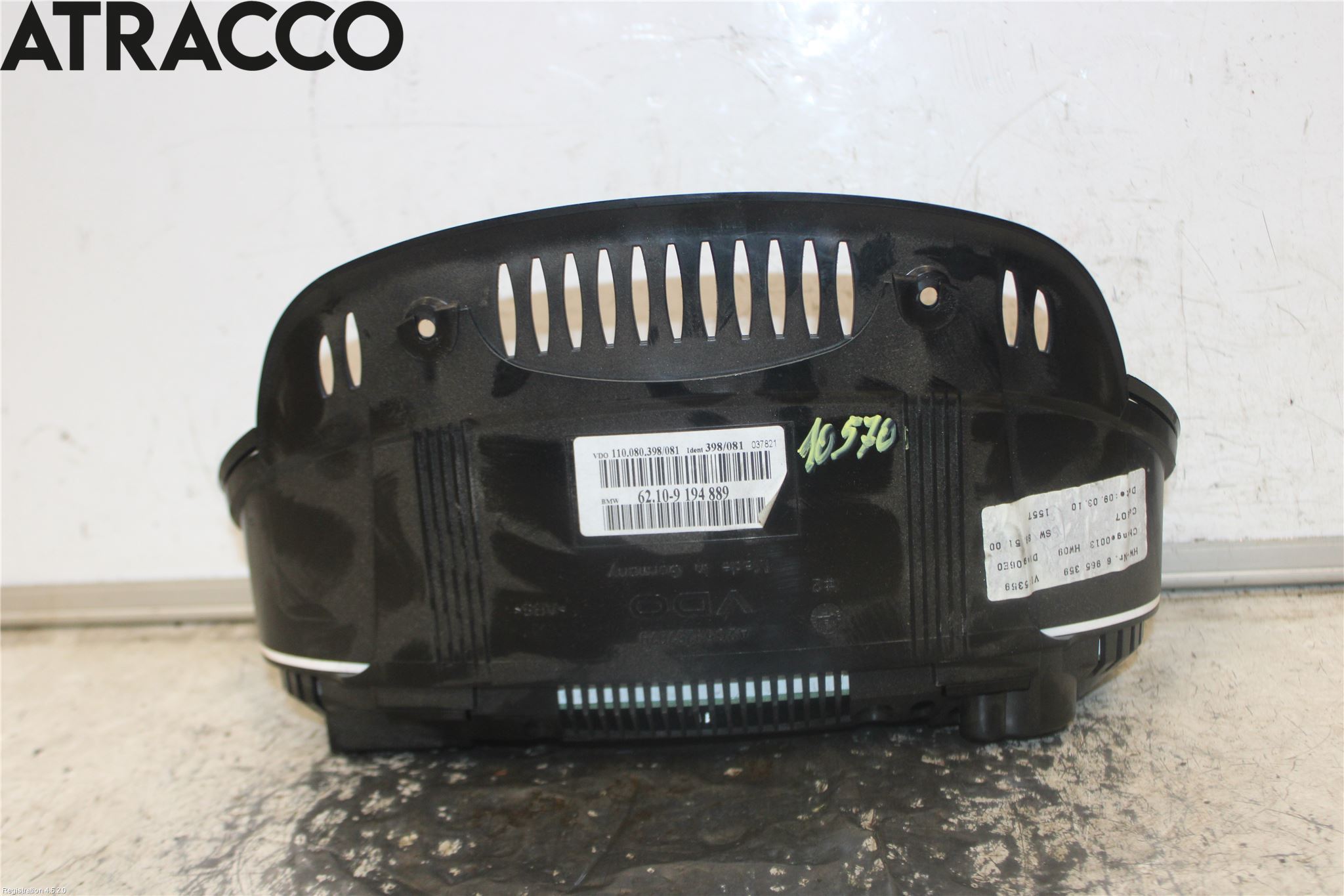 BMW 5 E60/61 Sed/Tou 02-10 Instrument Komb