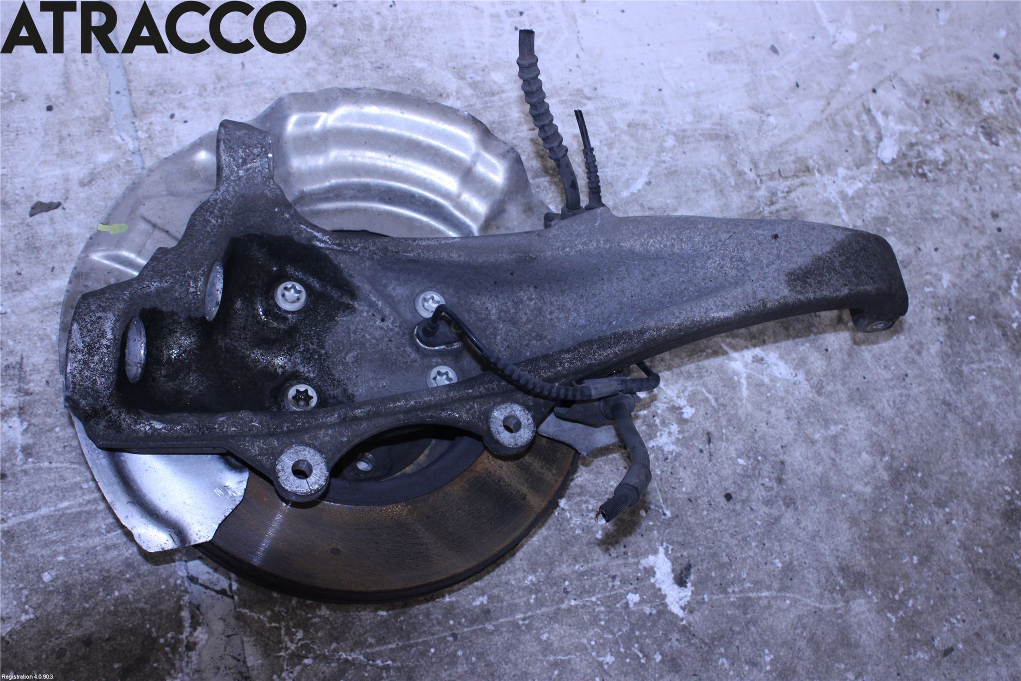 BMW 5 F10/F11/F18 09-17 Styrspindel Lagerhus Hö