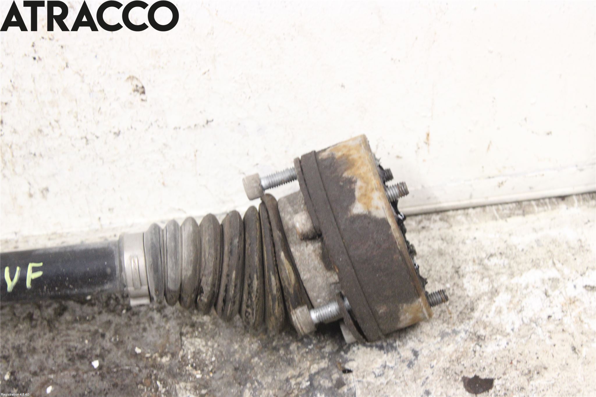 Volkswagen VW GOLF VI 09-13 Drivaxel Fram Vänster