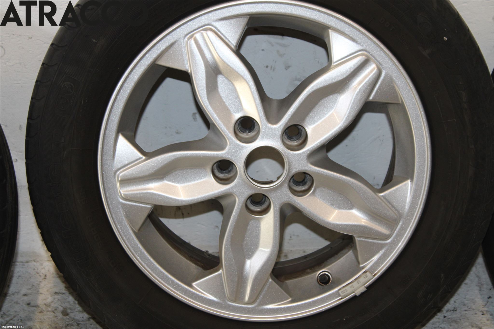 Volkswagen VW TOURAN 03-10 Sommardäck Alumfälg 4St