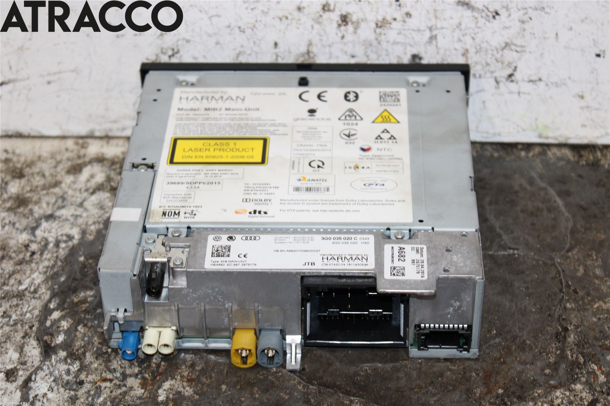 Volkswagen VW PASSAT 15-19 Cd Radio - Multimediapanel