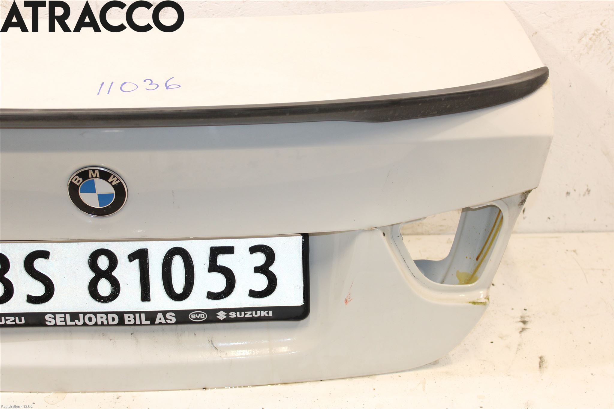 BMW 3 E90/91 SED/TOU 05-12 Baklucka (Ej Med Ruta)